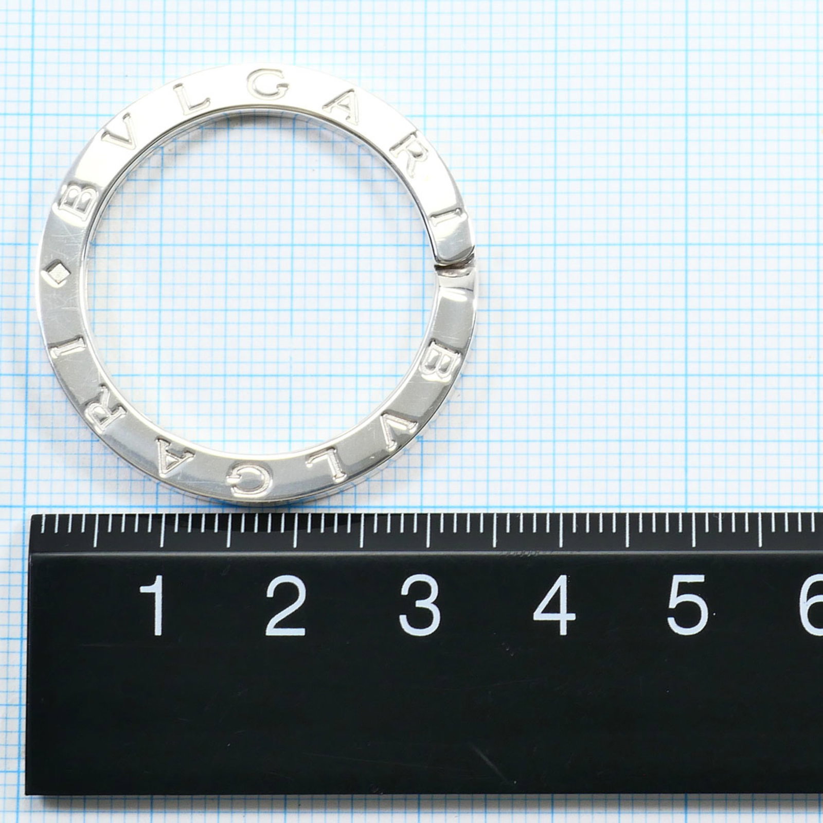 Silver 925 Bvlgari Keyring - 5