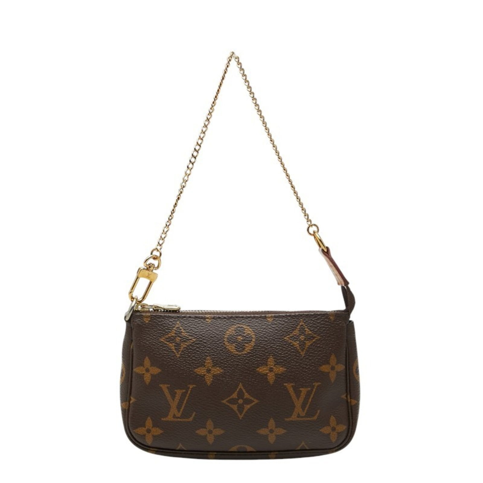 Louis Vuitton Handbag Pochette Pouch Pvc Leather: Louis Vuitton Handbag Pochette Pouch Pvc Leather Brown Louis Vuitton Pochette Pouch Pvc Leather Handbag. Made from a combination of PVC and leather, this stylish accessory features the iconic Monogram
