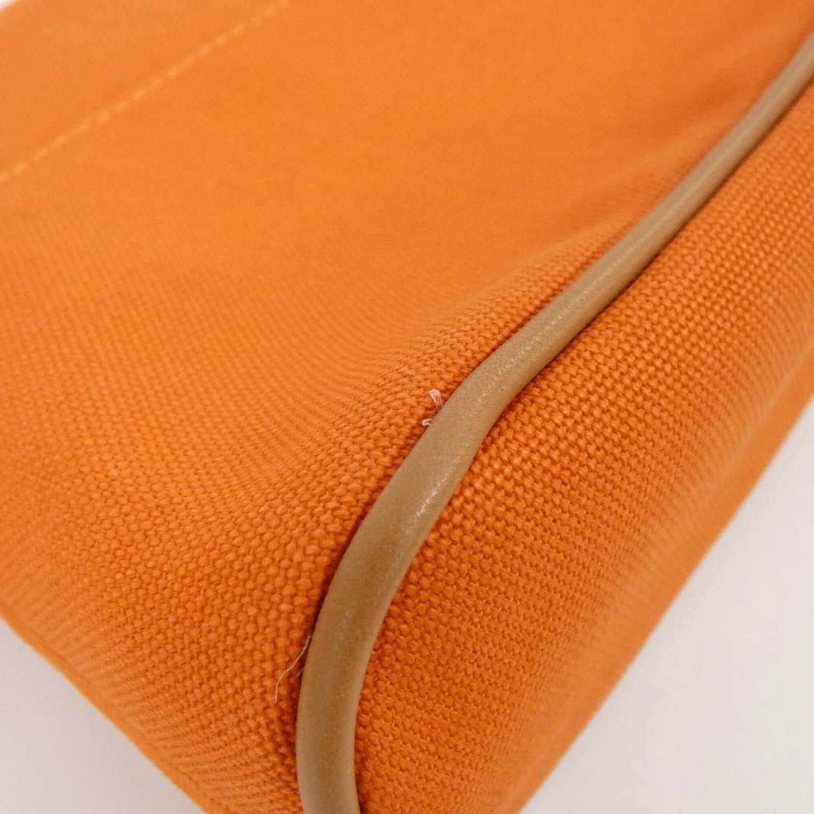 Handbag Canvas Pouch Hermes - 4