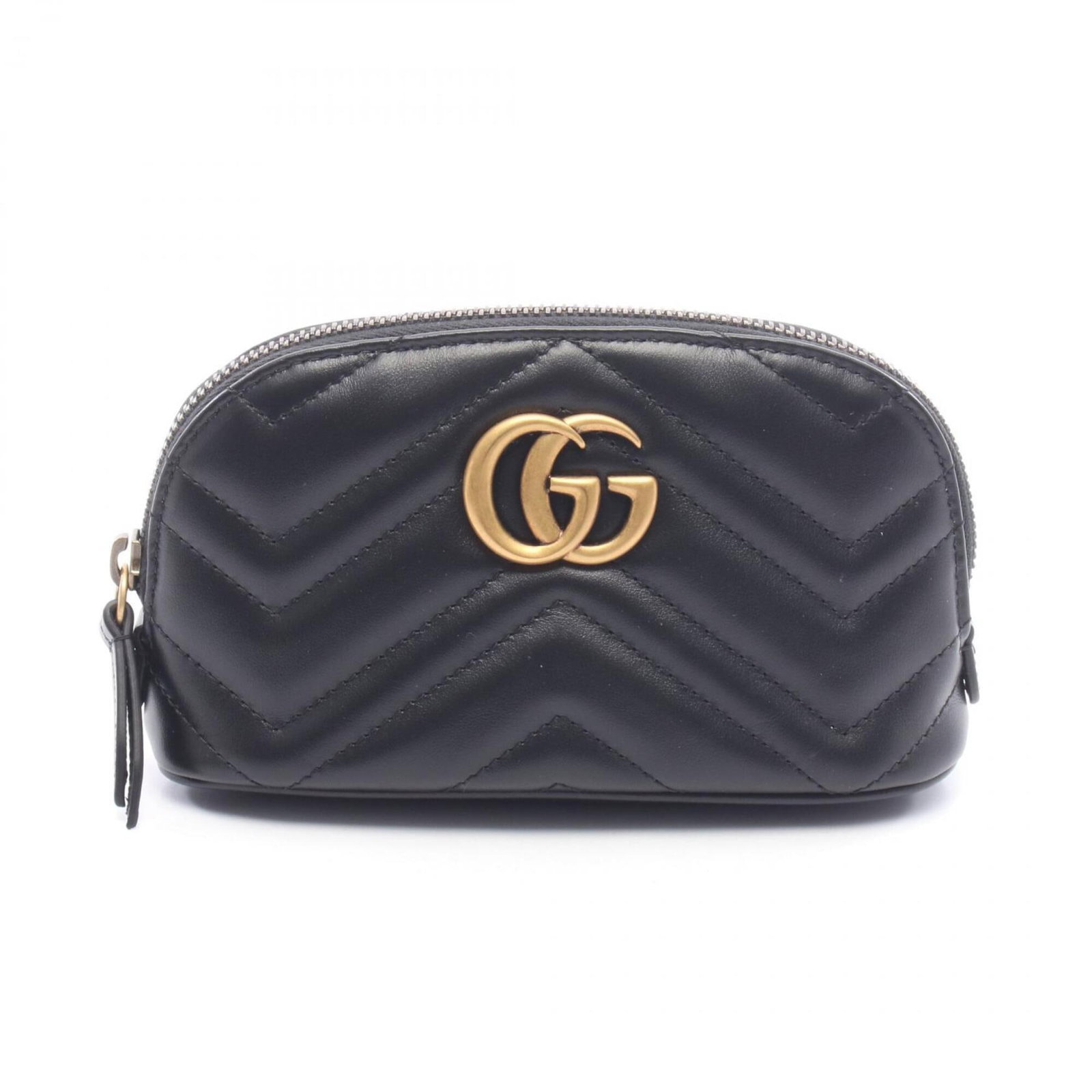 Gucci Pouch Leather: Gucci Pouch Leather Black Gucci leather pouch with a sleek 10cm x 17cm size, perfect for everyday carry. Made from high-quality leather, this stylish pouch features a classic design that exudes luxury