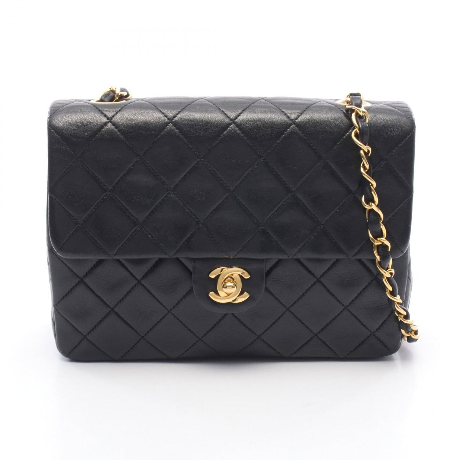 Shoulder Bag Leather Handbag Chanel: Shoulder Bag Leather Handbag Chanel This sleek black leather shoulder bag from Chanel features a timeless design with a lambskin finish, showcasing the brand's signature attention to detail. Measuring