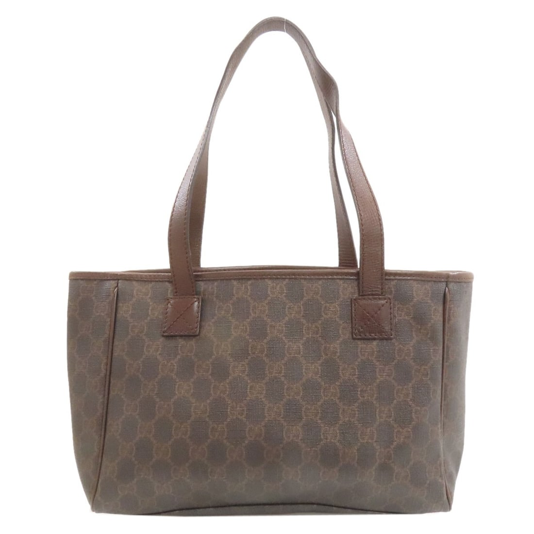Gucci 264221 Outlet Bag Tote Supreme Pvc Gg: Gucci 264221 Outlet Bag Tote Supreme Pvc Gg Brown PVC tote bag from Gucci, featuring a classic style with a Supreme design. This iconic bag boasts a distinctive exterior color and material. Item
