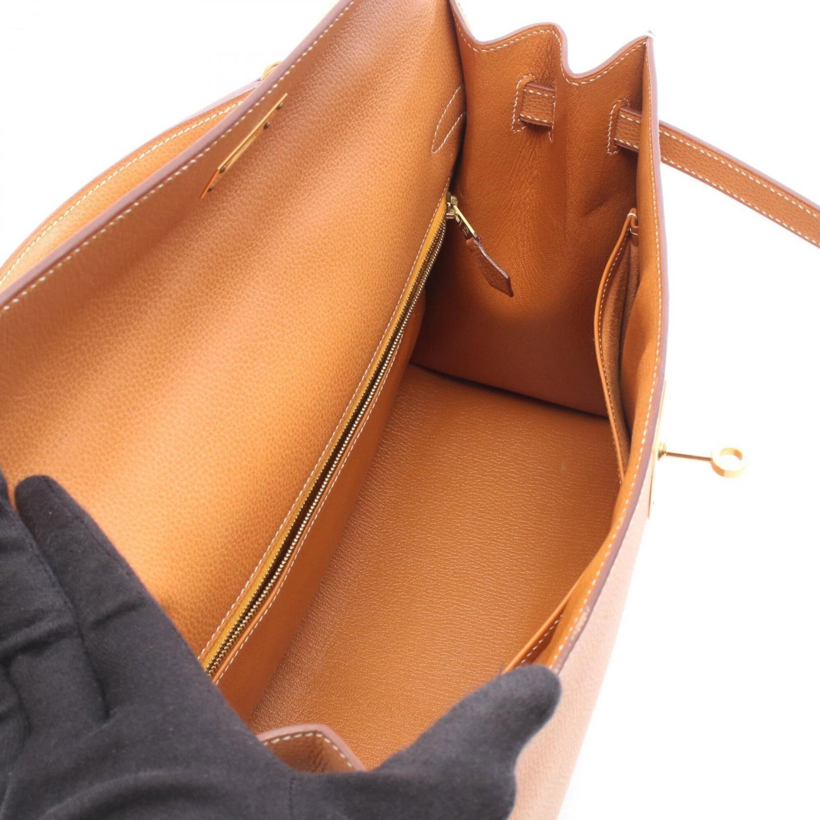 Handbag Leather Hermes - 3