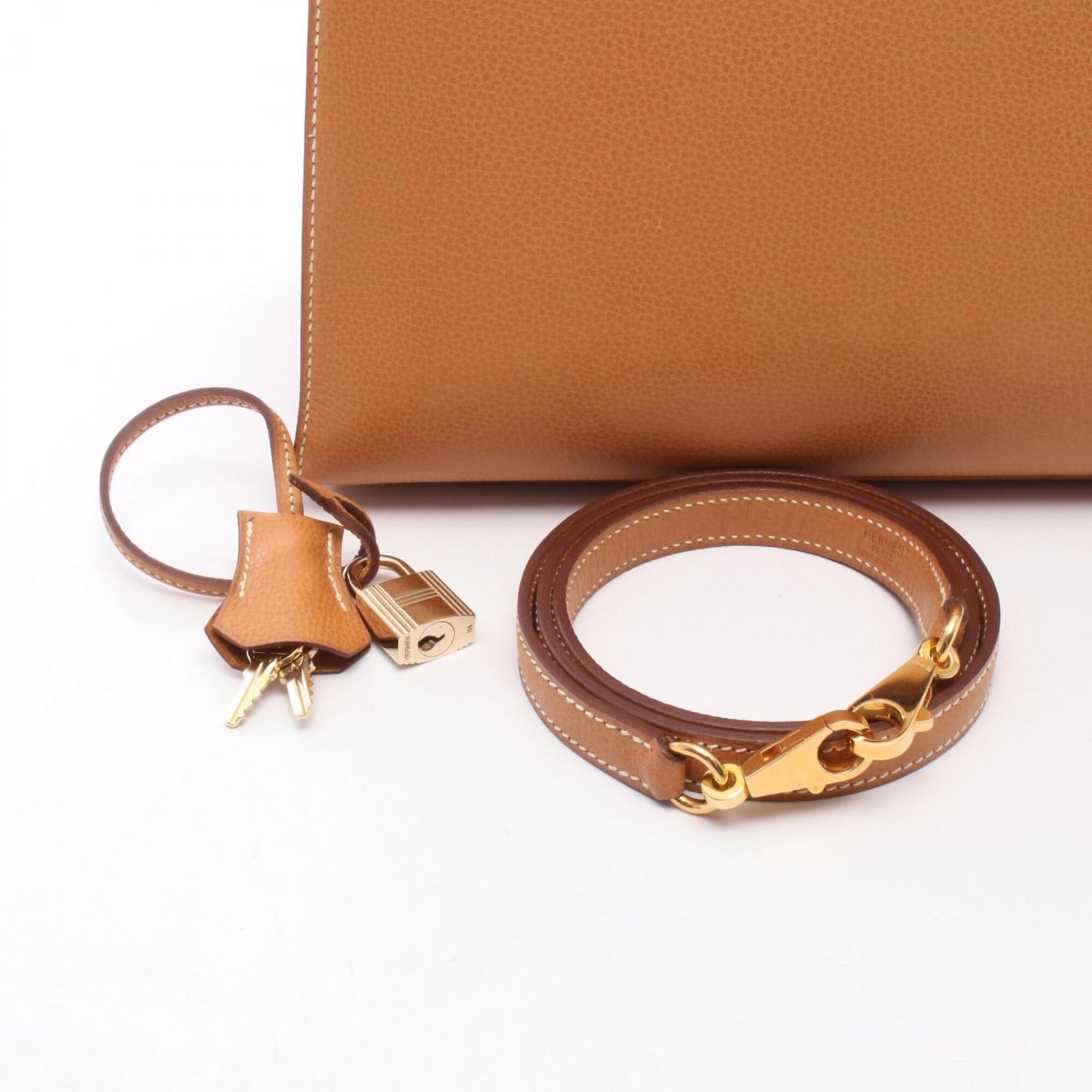 Handbag Leather Hermes - 6
