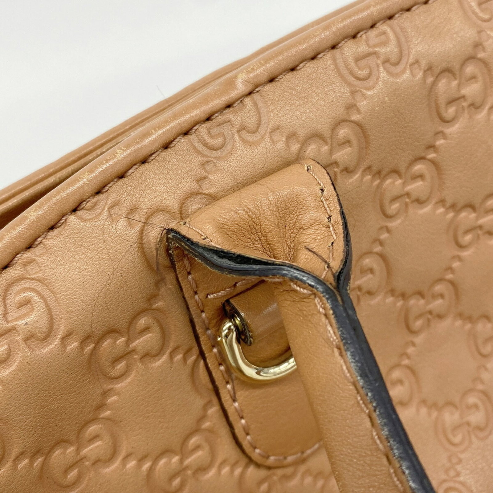 Handbag Leather Gucci - 9