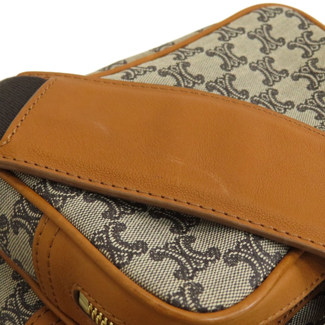 Canvas Celine Macadam Pattern Bag Shoulder - 10