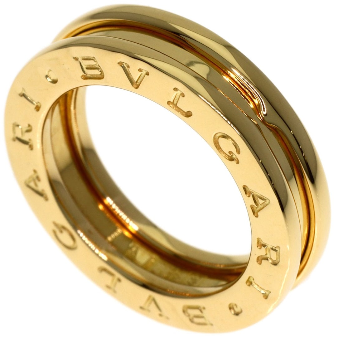 Bvlgari B.Zero1 1 Band #46 Ring K18 Yellow Gold: Bvlgari B.Zero1 1 Band #46 Ring K18 Yellow Gold K18 Yellow Gold Bvlgari B.Zero1 1 Band #46 Ring is a striking piece featuring 18k gold metal, with a ring size of 3.75(US). This gold ring boasts a sign