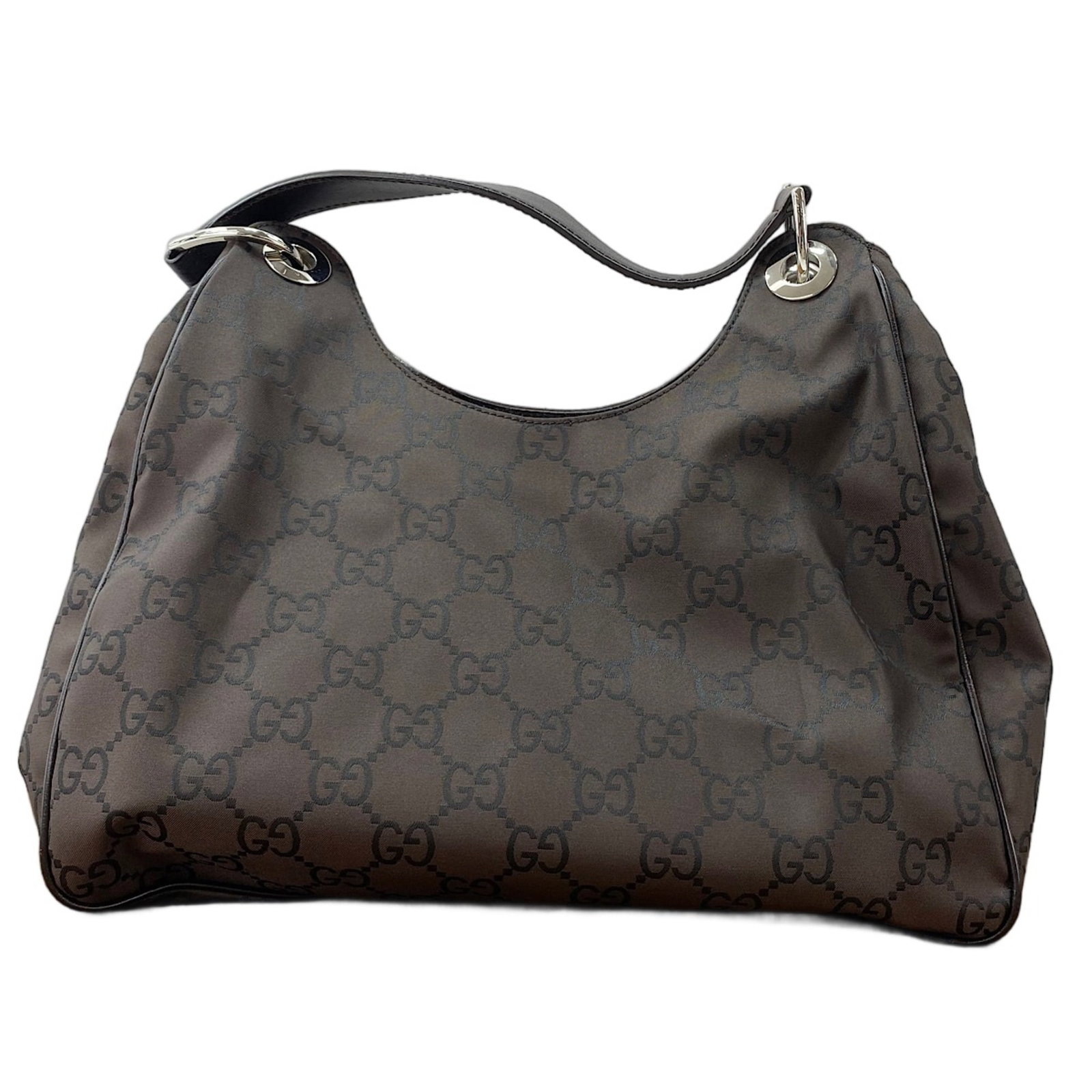 Shoulder Bag: Shoulder Bag Brown Gucci shoulder bag with dimensions 25cm x 33cm x 13cm, perfect for everyday use. This stylish bag features a classic design and a durable construction. Item Specifics: Brand: Gucci 