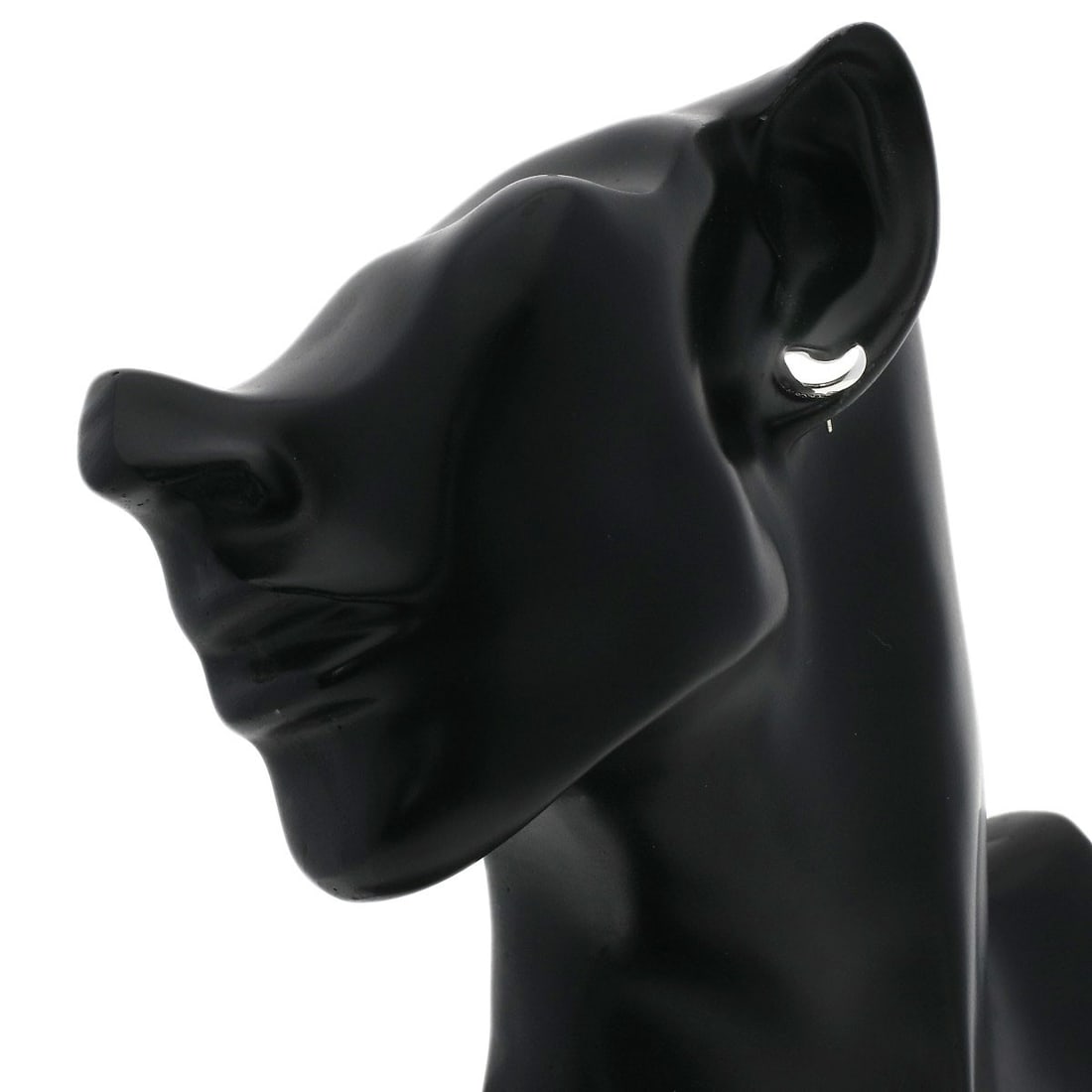 Silver Tiffany Bean Earring - 5