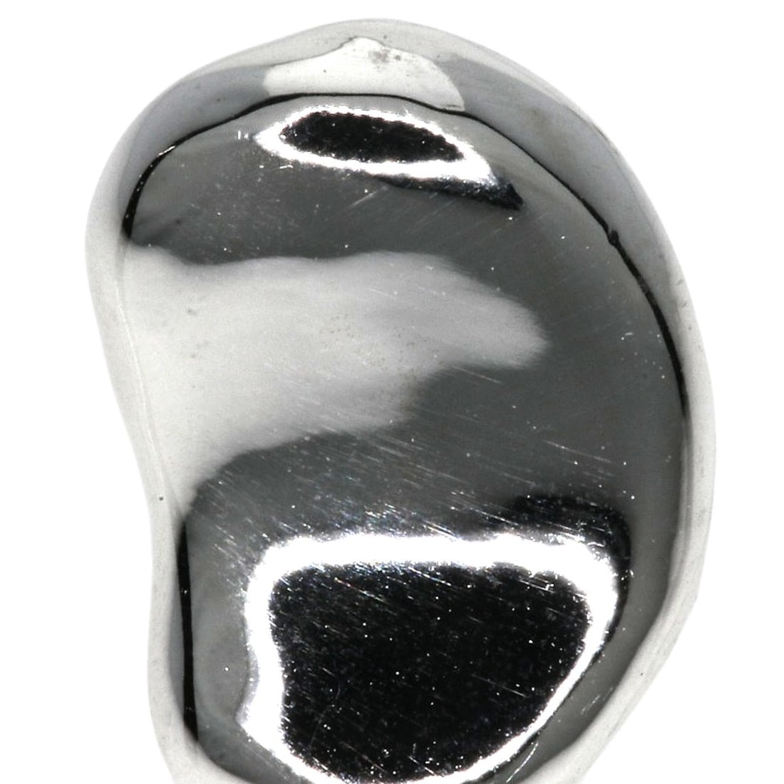 Silver Tiffany Bean Earring - 6