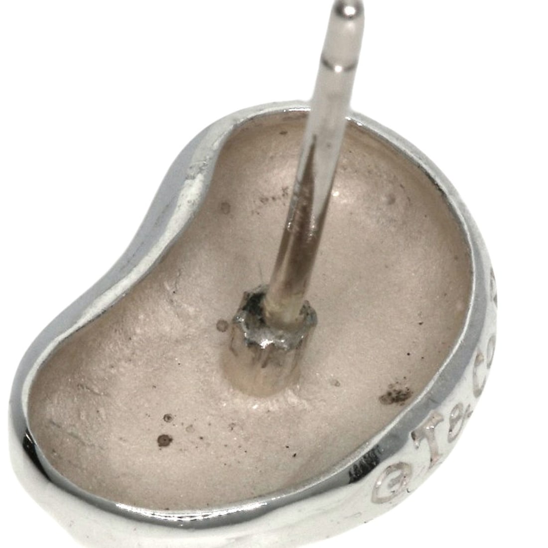 Silver Tiffany Bean Earring - 7