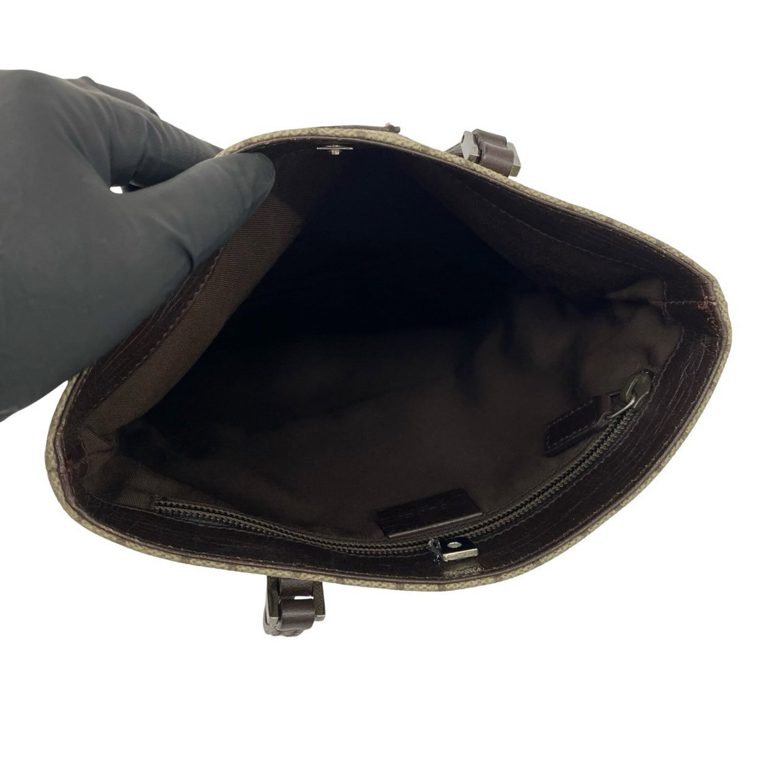 Elastane Leather Gucci Tote Handbag - 9