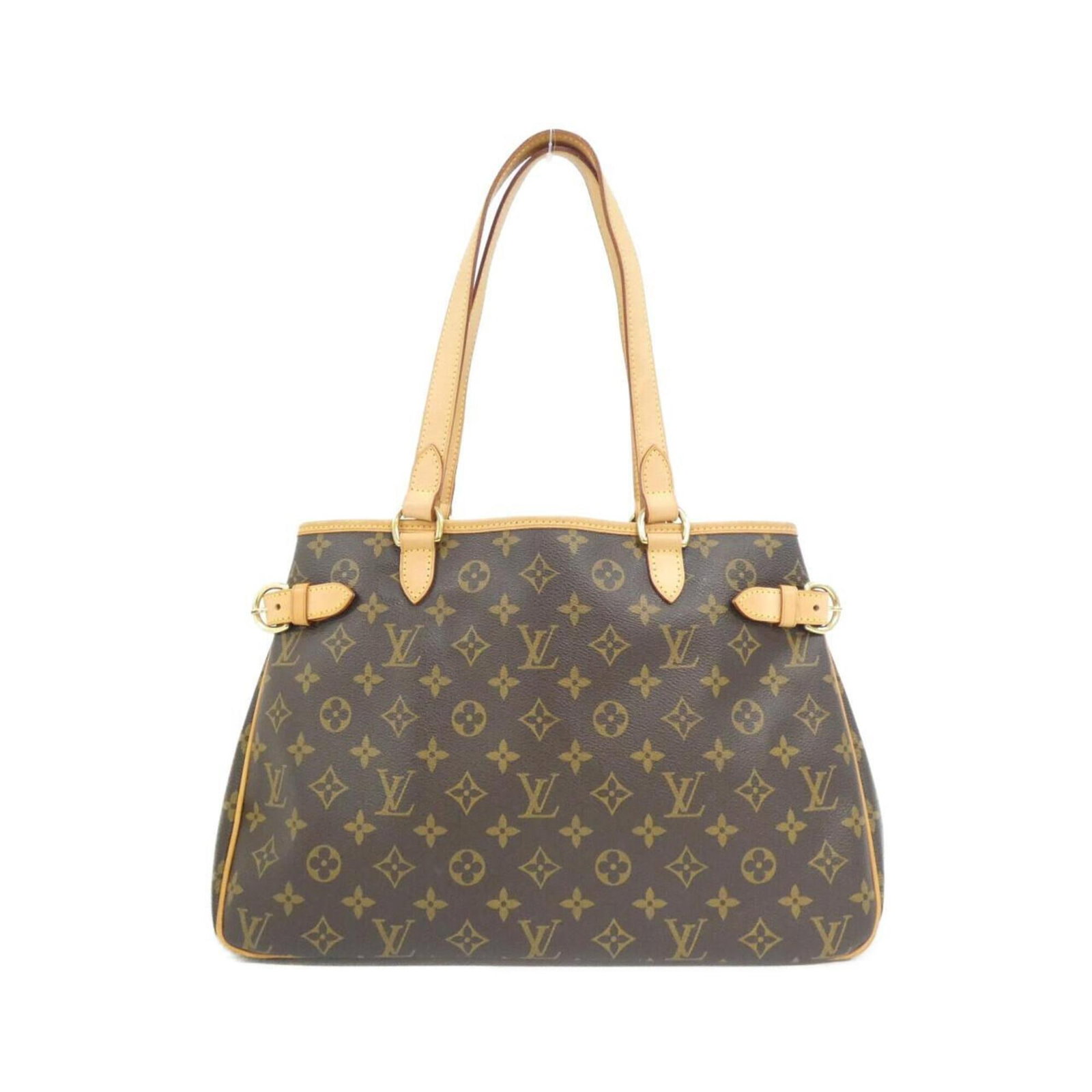 Louis Vuitton Handbag Coated Canvas: Louis Vuitton Handbag Coated Canvas Coated canvas construction provides a durable and stylish finish, while the marron color adds a touch of sophistication. The gold hardware adds a luxurious accent t