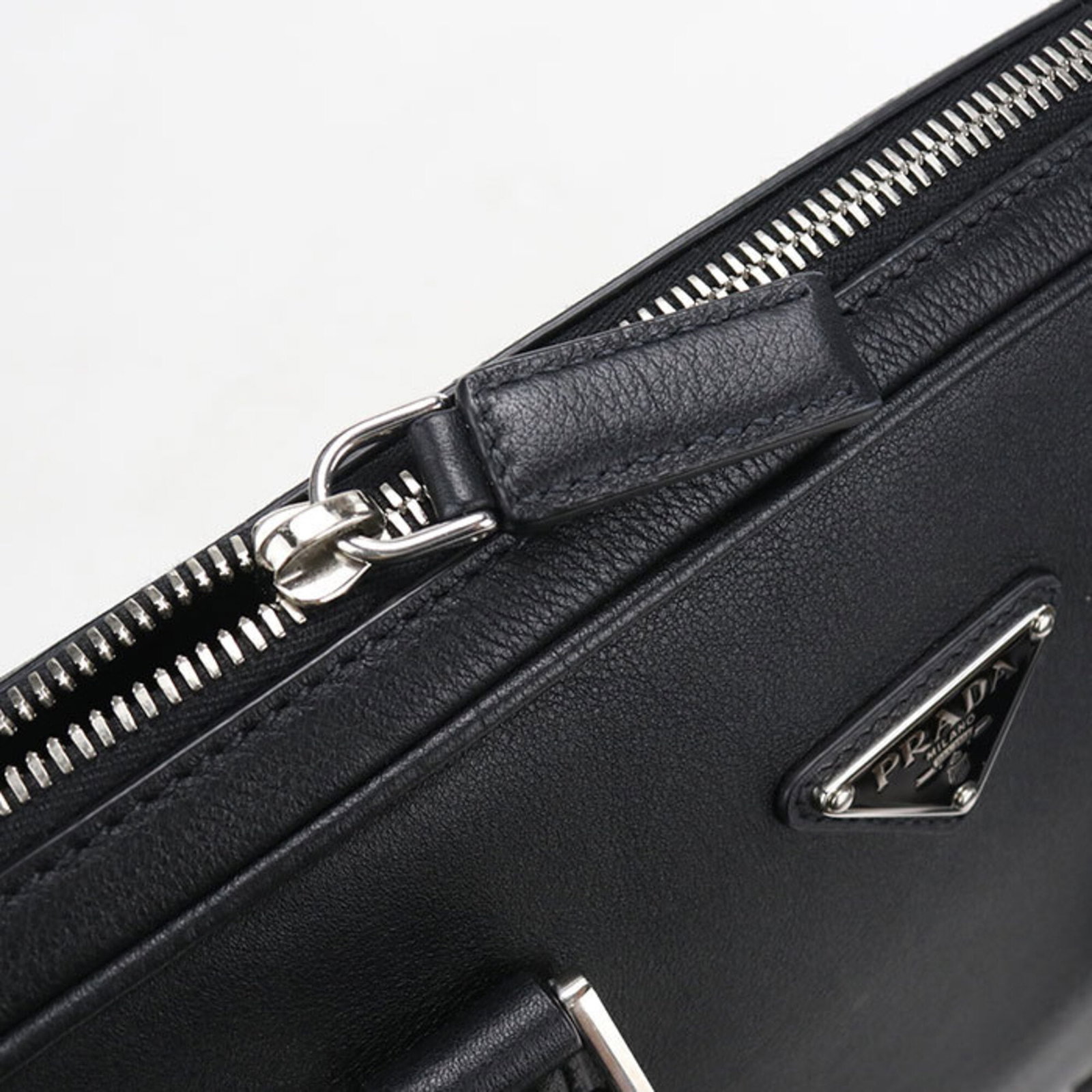 Briefcase Prada Leather - 6