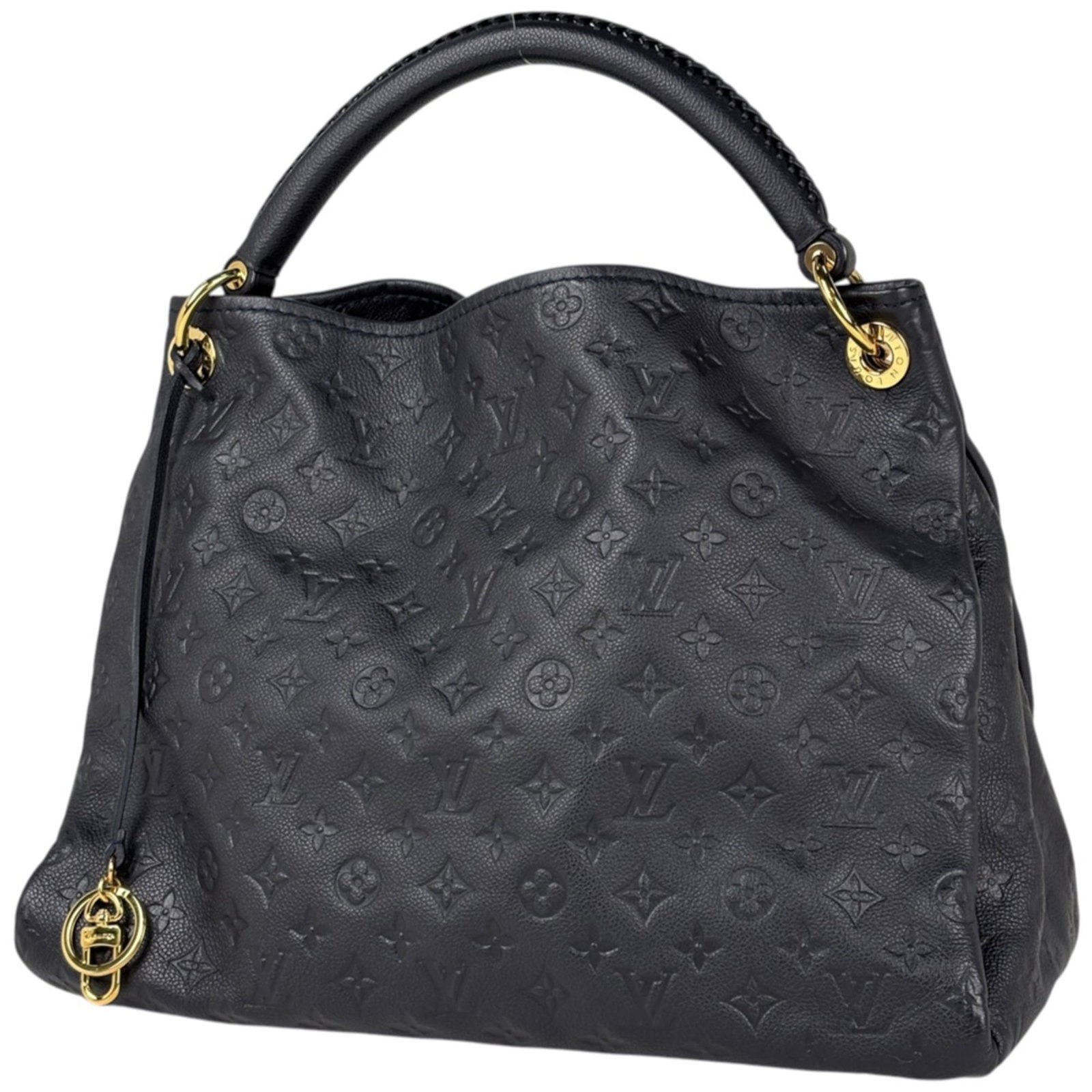 Shoulder Bag Monogram Empreinte Louis Vuitton: Shoulder Bag Monogram Empreinte Louis Vuitton Monogram Empreinte Louis Vuitton shoulder bag features a timeless design with a classic Infini and Navy color combination. The bag's signature Monogram