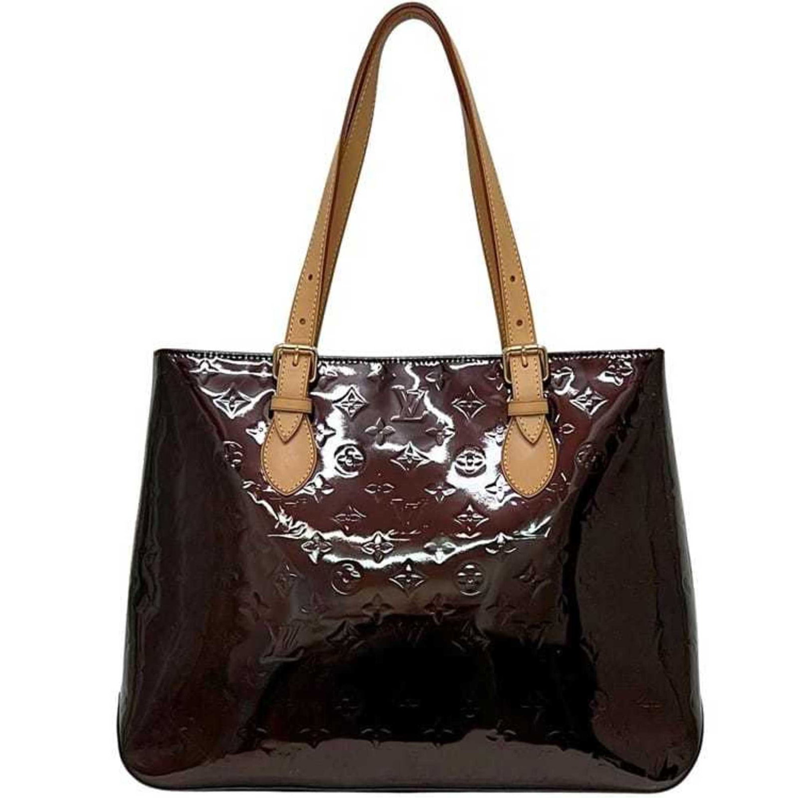 Vernis Monogram Tote Bag Louis Vuitton: Vernis Monogram Tote Bag Louis Vuitton Monogram Vernis Tote Bag from Louis Vuitton, featuring the iconic Amarante color, is a stylish and sophisticated accessory. Made from high-quality Monogram Verni