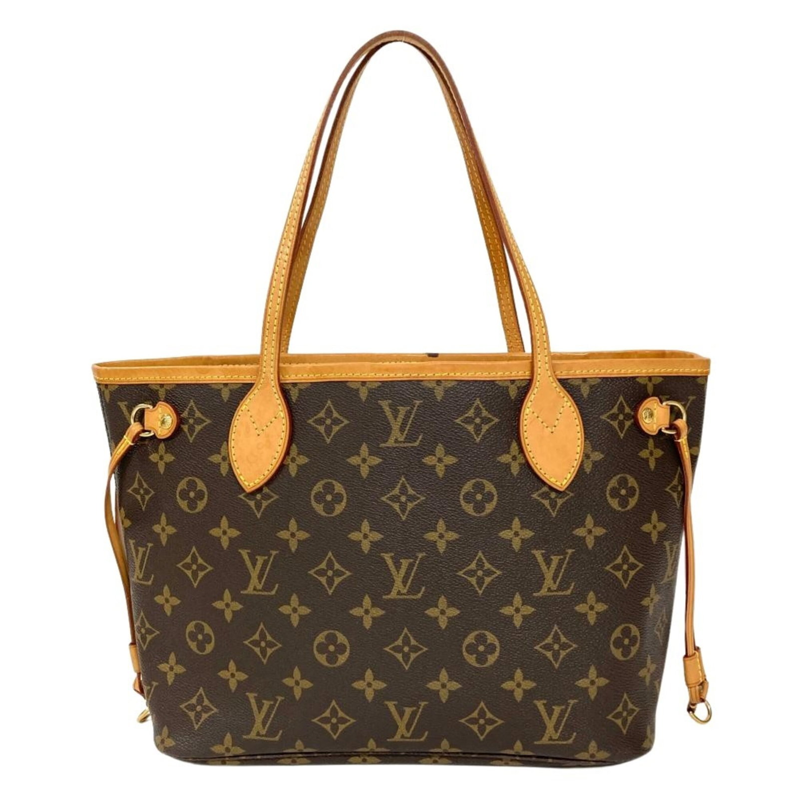 Louis Vuitton Monogram Tote: Louis Vuitton Monogram Tote Brown Monogram Tote with Zipper Pocket. This Louis Vuitton M40155 tote features the iconic monogram pattern and a functional zipper pocket for added convenience. Made from