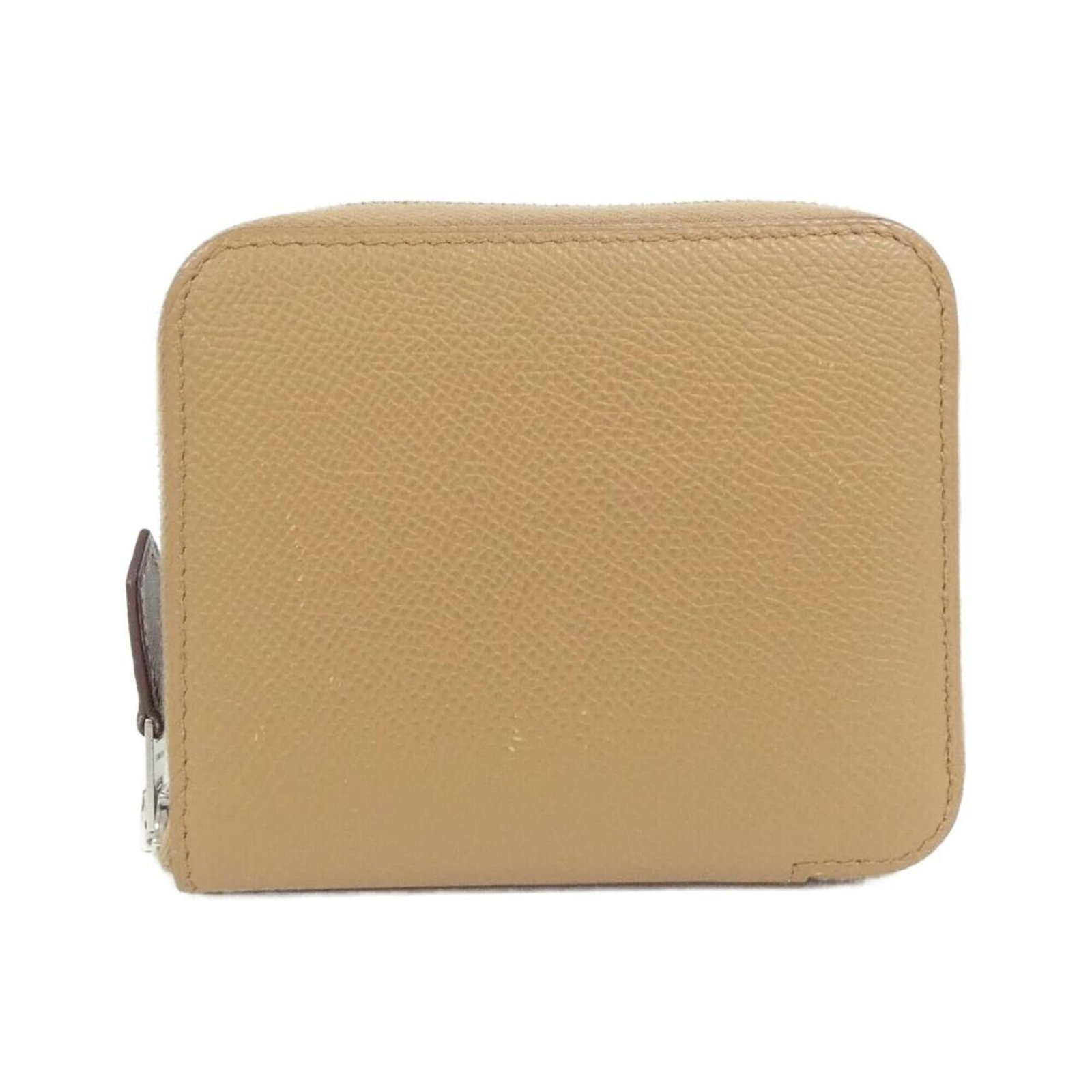 Hermes Coin Purse/ Coin Case Epsom Leather Silk: Hermes Coin Purse/ Coin Case Epsom Leather Silk Epsom leather and silk come together in this elegant coin purse/coin case from Hermes. Measuring 9cm x 11cm x 1.5cm, it features a classic design that