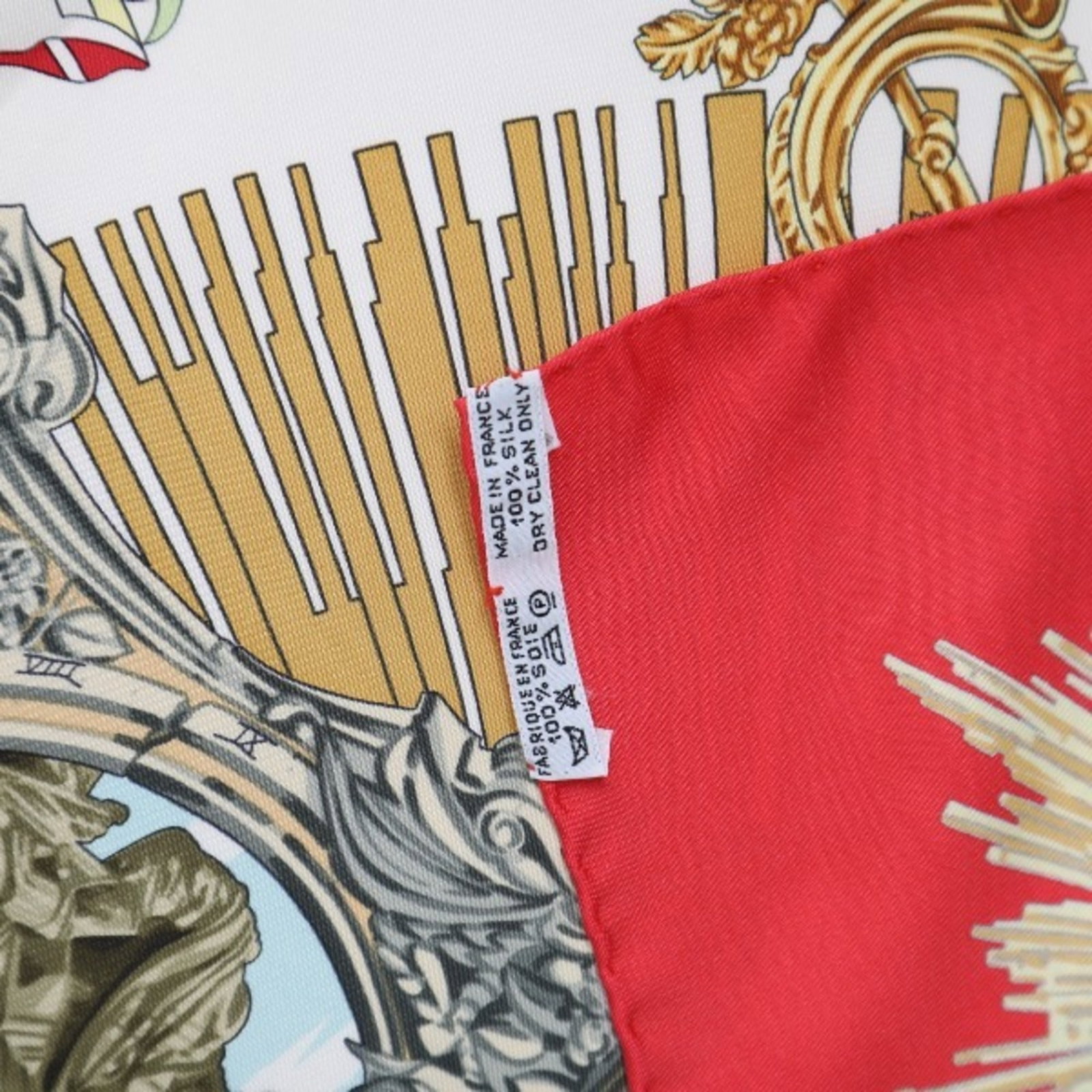 Silk Hermes Scarf - 3