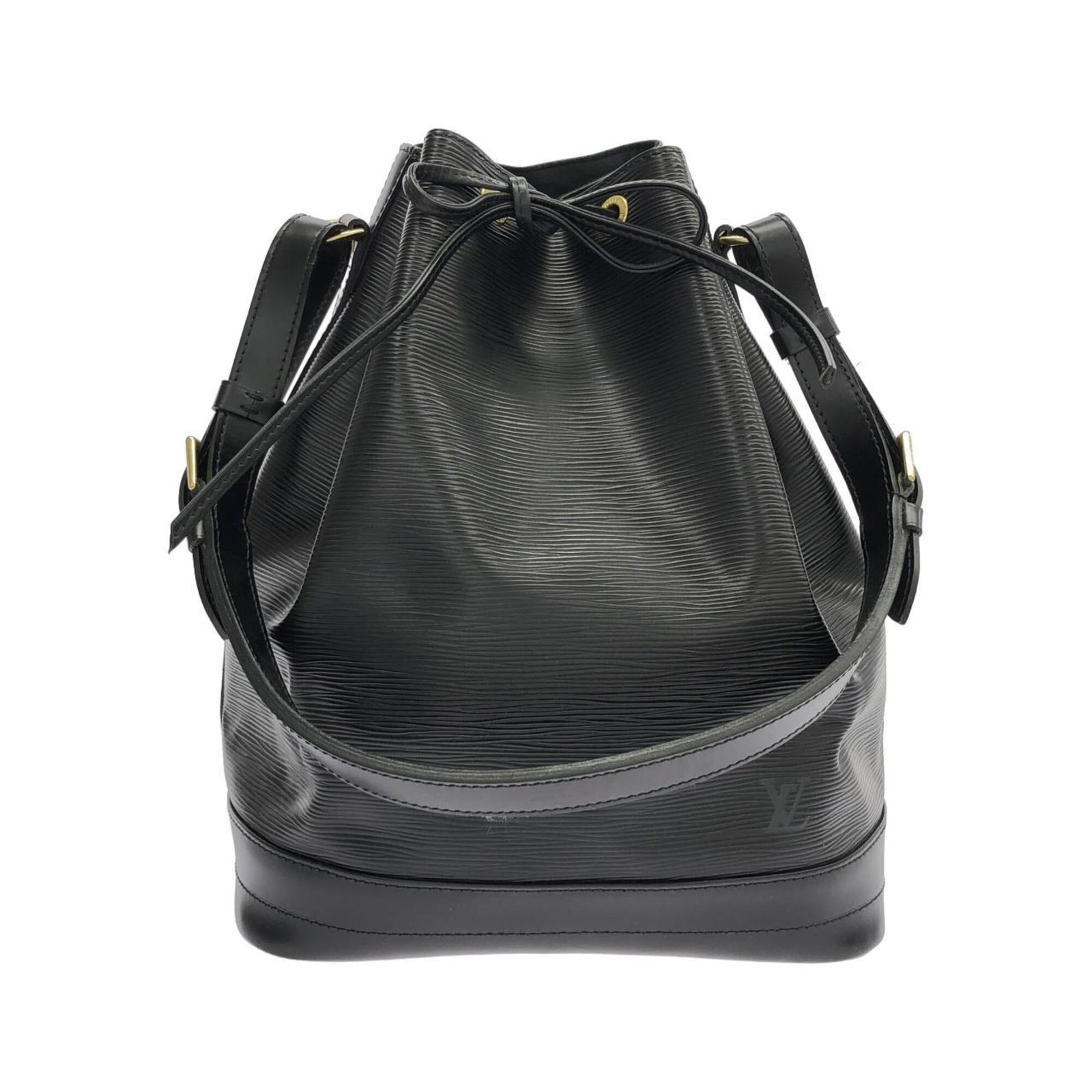 Shoulder Bag Leather Louis Vuitton: Shoulder Bag Leather Louis Vuitton Black Calfskin Leather Louis Vuitton Shoulder Bag with Classic Design. This stylish shoulder bag features high-quality leather construction and a timeless design