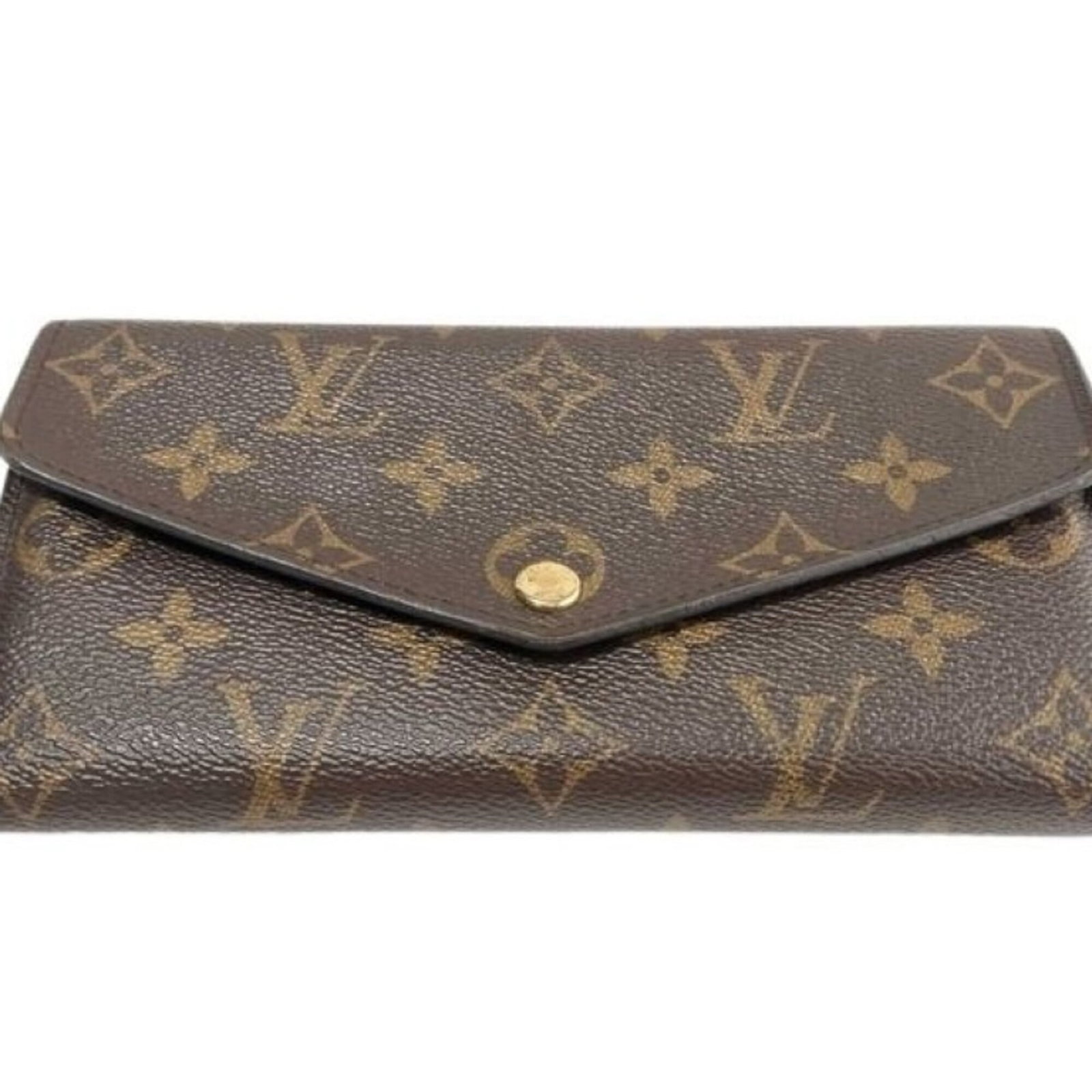 Monogram Wallet Long Vuitton Louis Tri-Fold: Monogram Wallet Long Vuitton Louis Tri-Fold Monogram Wallet Long Vuitton Louis Tri-Fold is a stylish and functional tri-fold wallet made from high-quality materials, featuring the iconic Louis