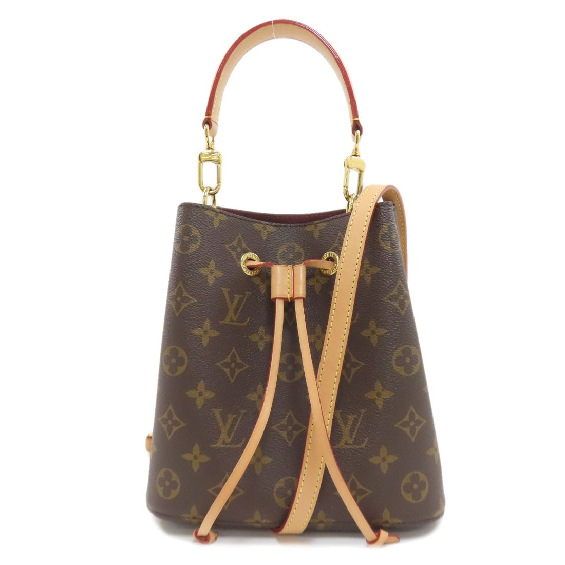 Louis Vuitton Canvas Monogram Bb Handbag Neo: Louis Vuitton Canvas Monogram Bb Handbag Neo Brown Louis Vuitton Canvas Monogram Bb Handbag Neo. This handbag features the iconic Monogram canvas exterior in brown, a classic and timeless design. The