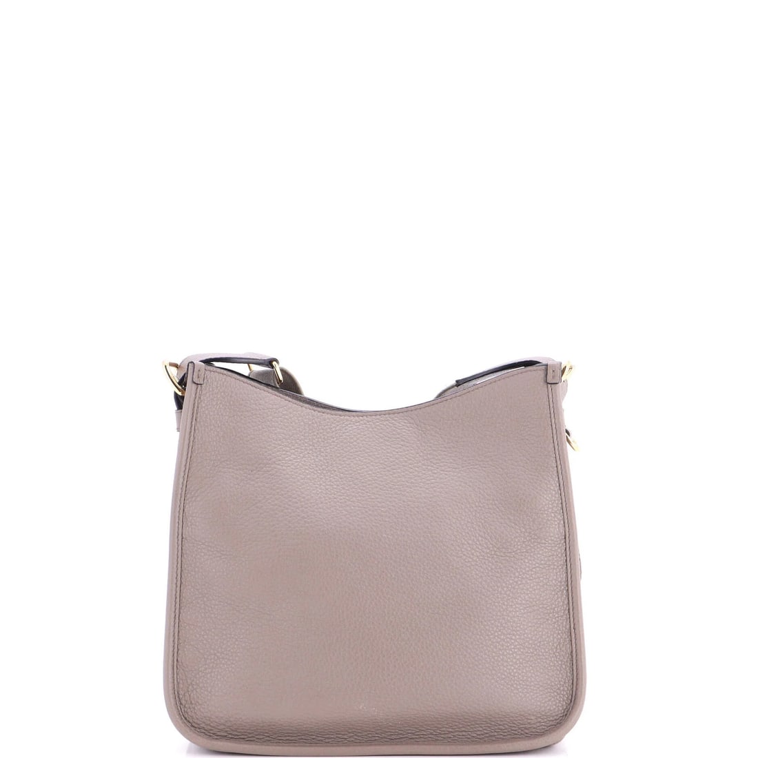 Logo Strap Hobo Medium Leather - 3