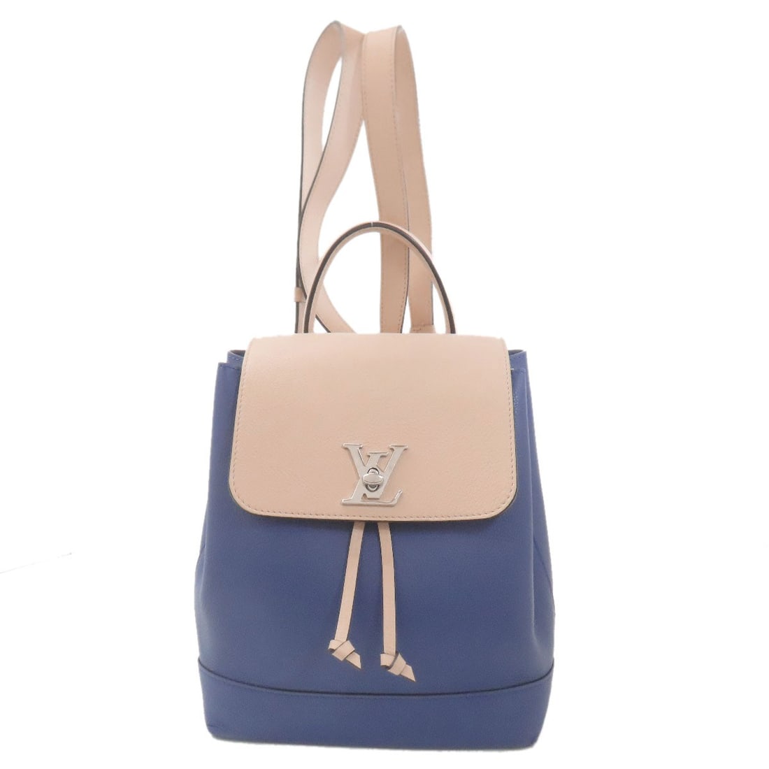 Calf Backpack Lock Daypack M41817 Louis Vuitton: Calf Backpack Lock Daypack M41817 Louis Vuitton Item Specifics: Brand: LOUIS VUITTON Style: Backpack A* Daypack Color: blue Type: Backpack A* Daypack Exterior Color: blue Exterior Material: Calf