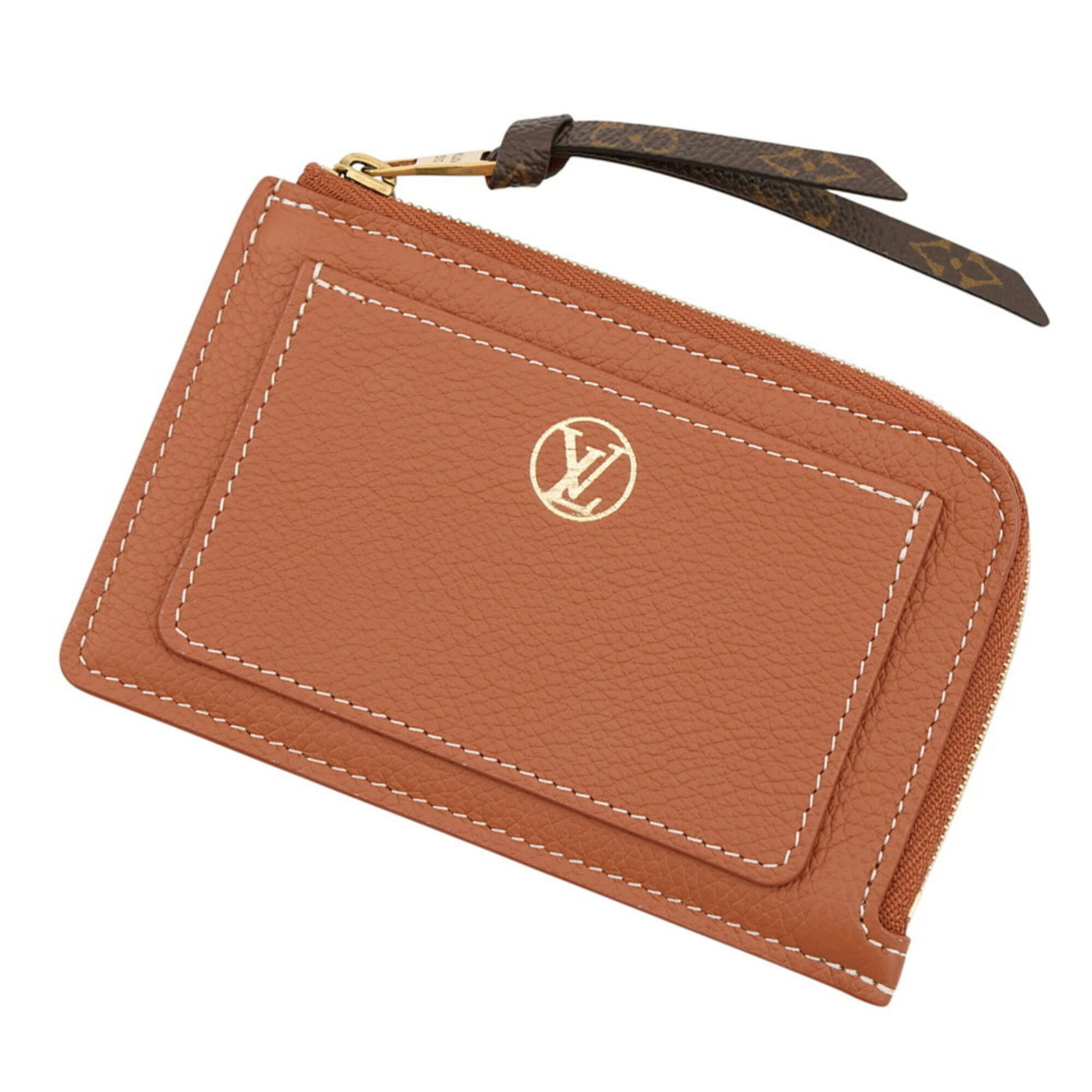 Case Business Card Leather Louis Vuitton: Case Business Card Leather Louis Vuitton Cognac Calf Leather Business Card Case from Louis Vuitton. Made from high-quality Calf leather, this compact case measures 8cm x 13cm and features a classic