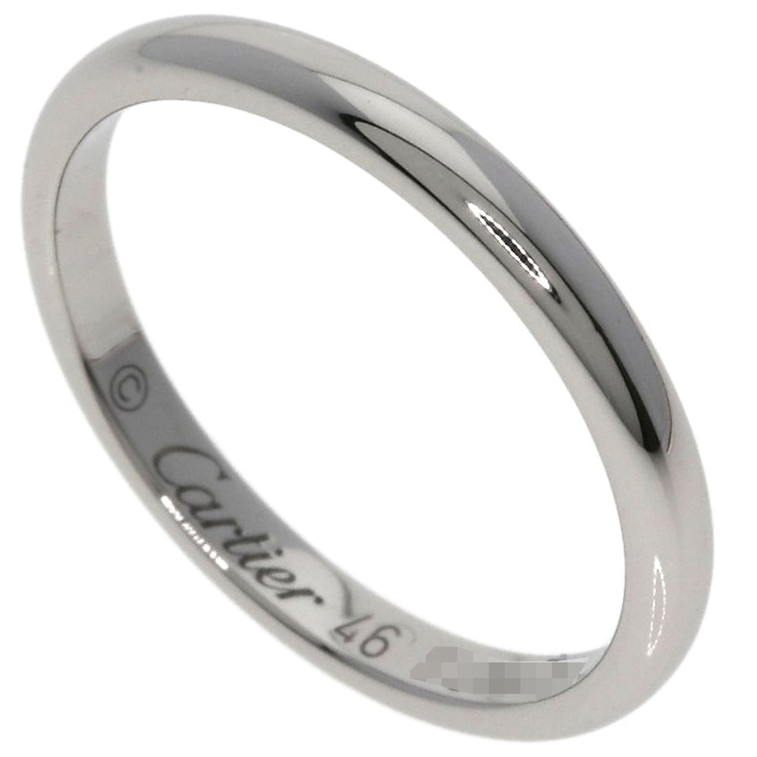 Cartier Platinum Pt950 Wedding Ring: Cartier Platinum Pt950 Wedding Ring Cartier Platinum Pt950 Wedding Ring is a stunning silver platinum ring with a sleek design. Made from high-quality PT950 platinum, this ring boasts a sophisticated