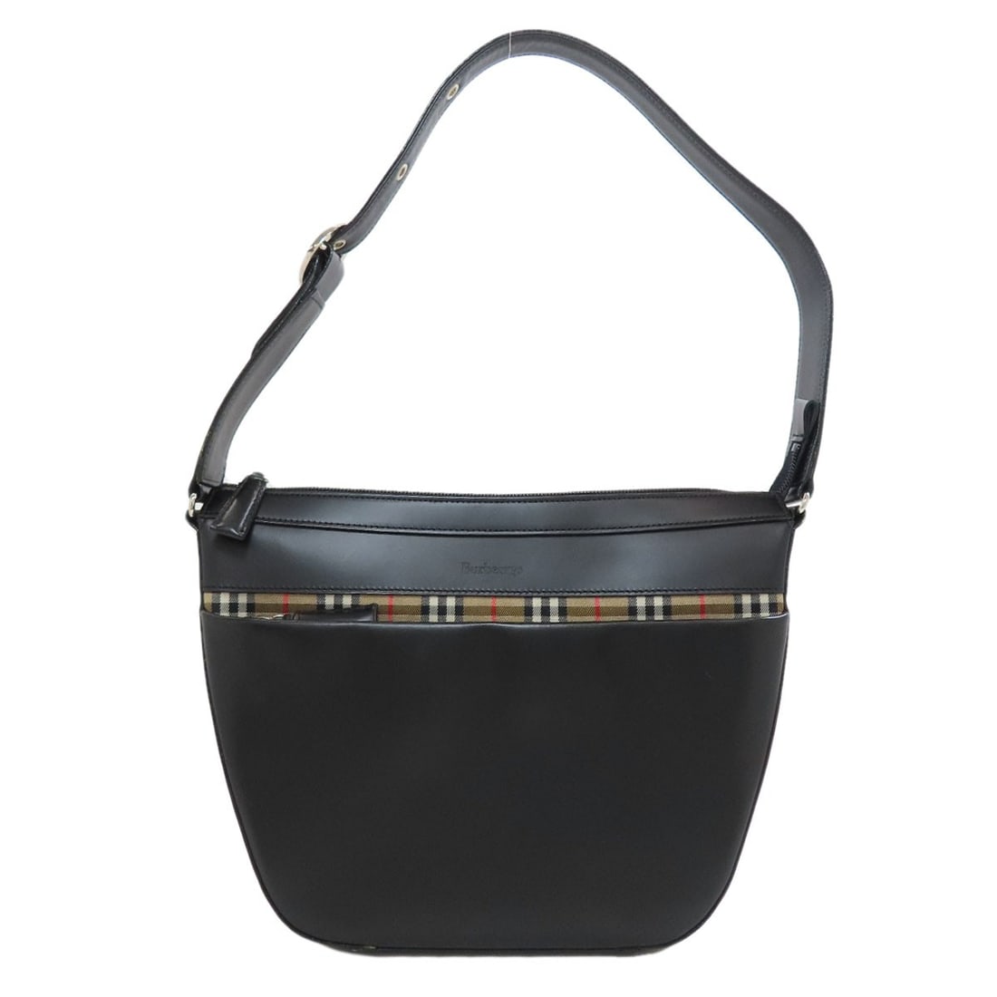 Check one leather bag belt shoulder Burberry (1 of 15)