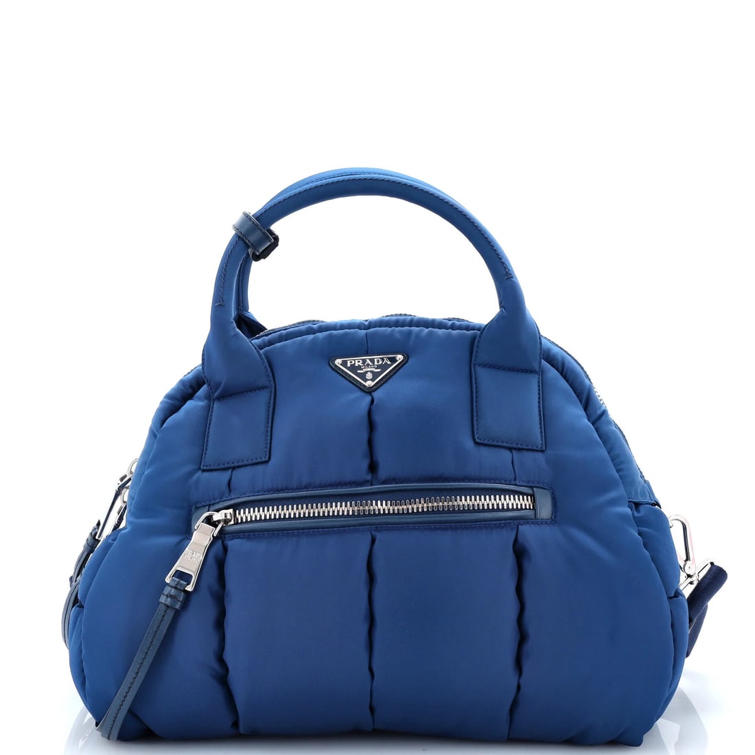 Bomber Bag Convertible Tessuto Prada Bowler Medium (1 of 5)