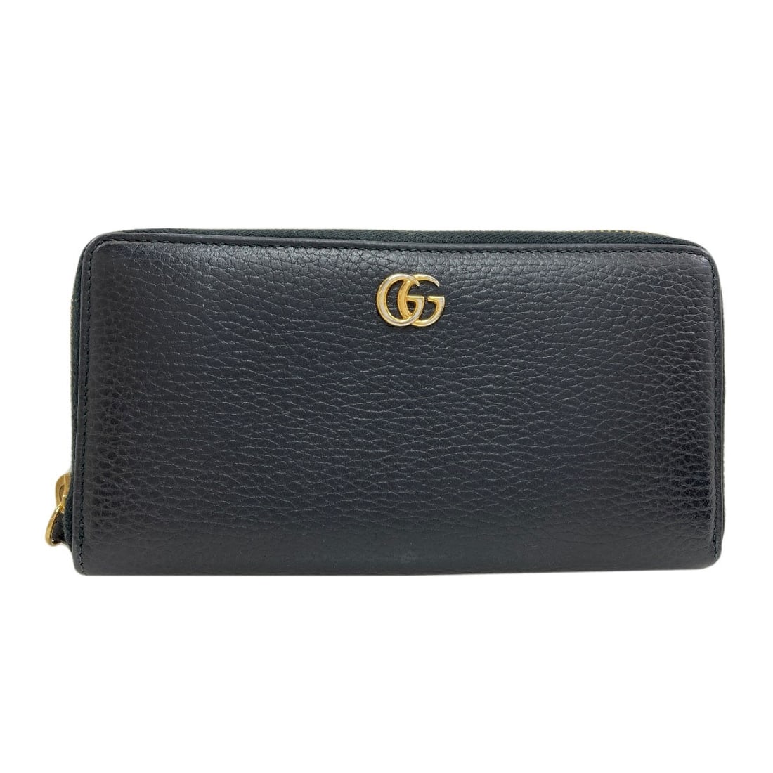 Gucci 456117 Zip Around Gg Marmont Double G Long Wallet (With Coin Pocket): Gucci 456117 Zip Around Gg Marmont Double G Long Wallet (With Coin Pocket) Zip around closure for easy access, a coin pocket for added convenience, and a sleek black design make this Gucci 456117 Long