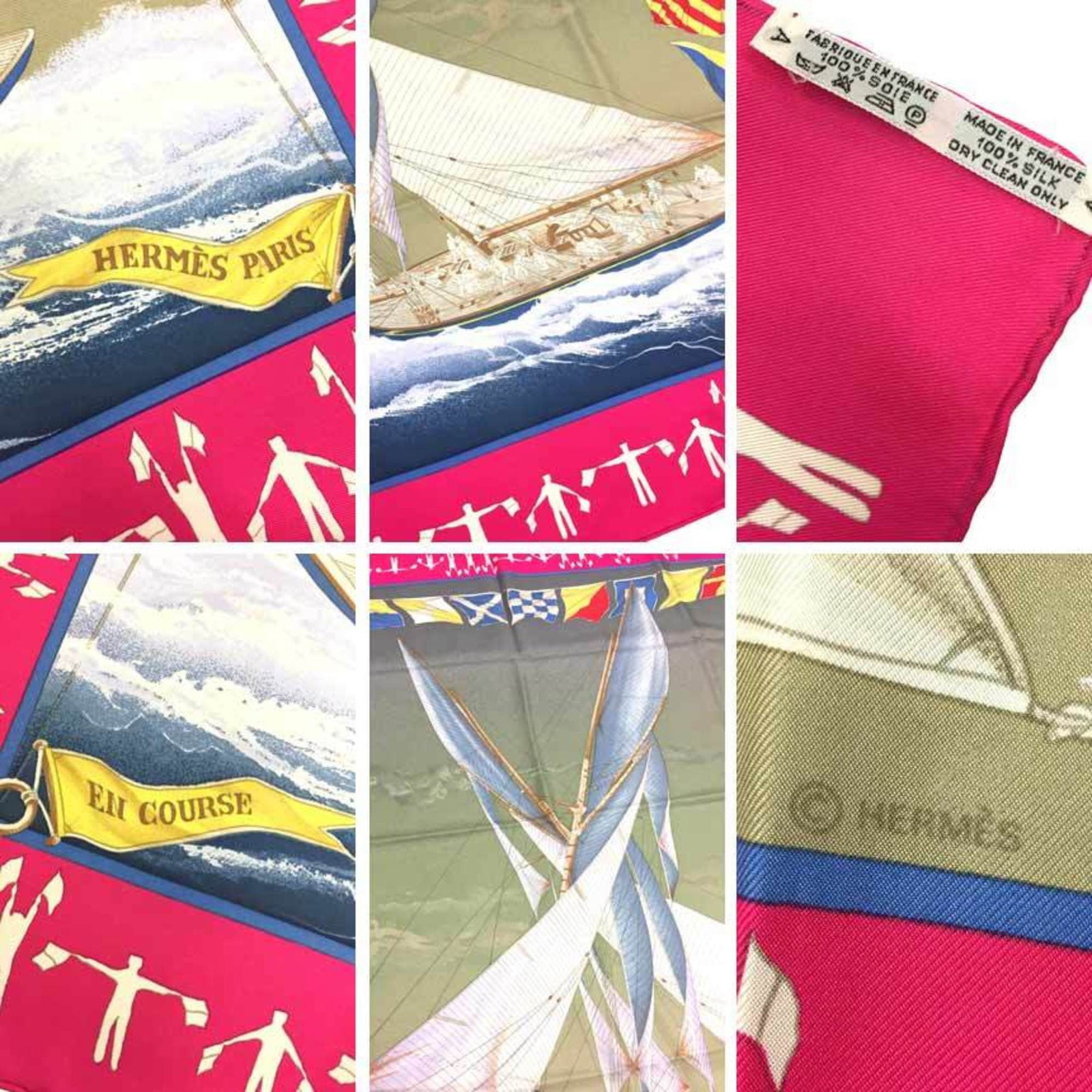 Silk Hermes Scarf - 2