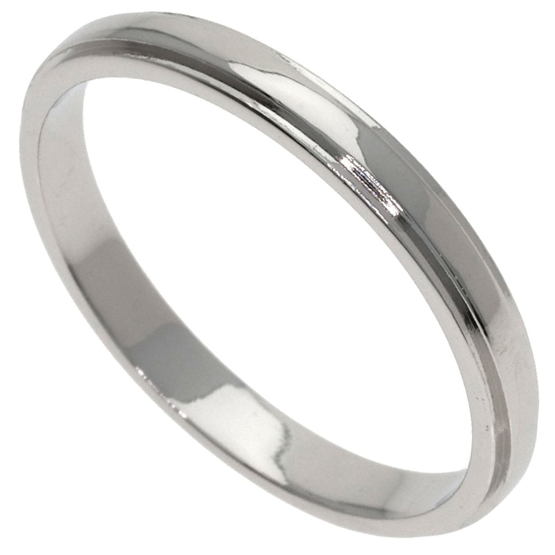 Cartier Damour Wedding #53 Ring Platinum Pt950: Cartier Damour Wedding #53 Ring Platinum Pt950 Cartier Damour Wedding #53 Ring Platinum Pt950 is a sleek, silver-toned platinum ring featuring a unique design. This platinum Pt950 ring measures 6.5