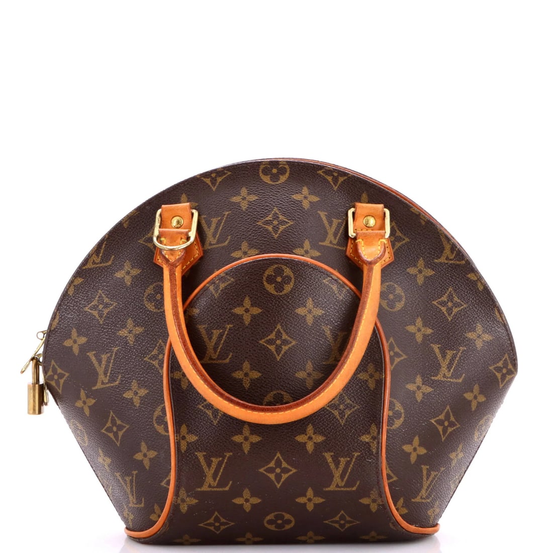 Canvas Monogram Bag Ellipse Louis Vuitton PM: Canvas Monogram Bag Ellipse Louis Vuitton PM Canvas Monogram Bag Ellipse Louis Vuitton PM - A classic Louis Vuitton design with a timeless brown canvas exterior, featuring the iconic monogram pattern