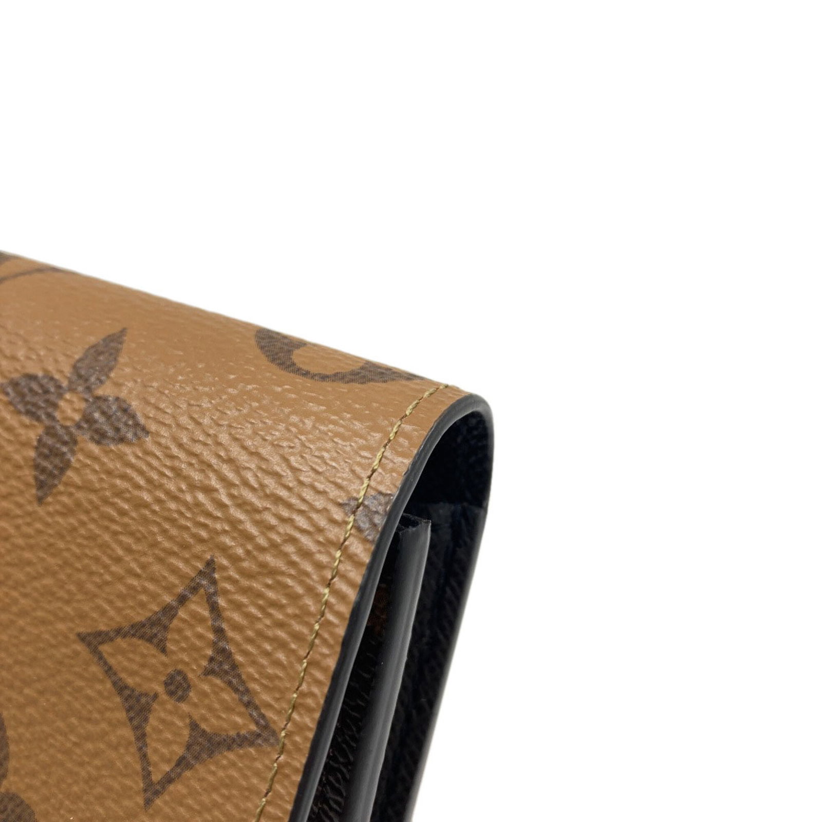 Long Wallet Bi Fold Monogram Louis Vuitton Reverse - 14