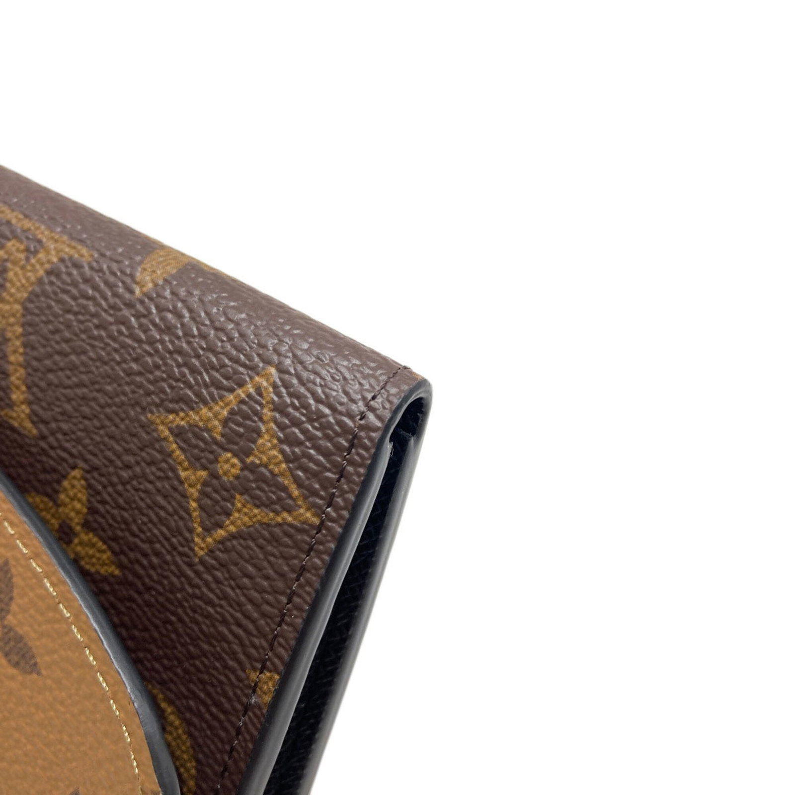 Long Wallet Bi Fold Monogram Louis Vuitton Reverse - 16