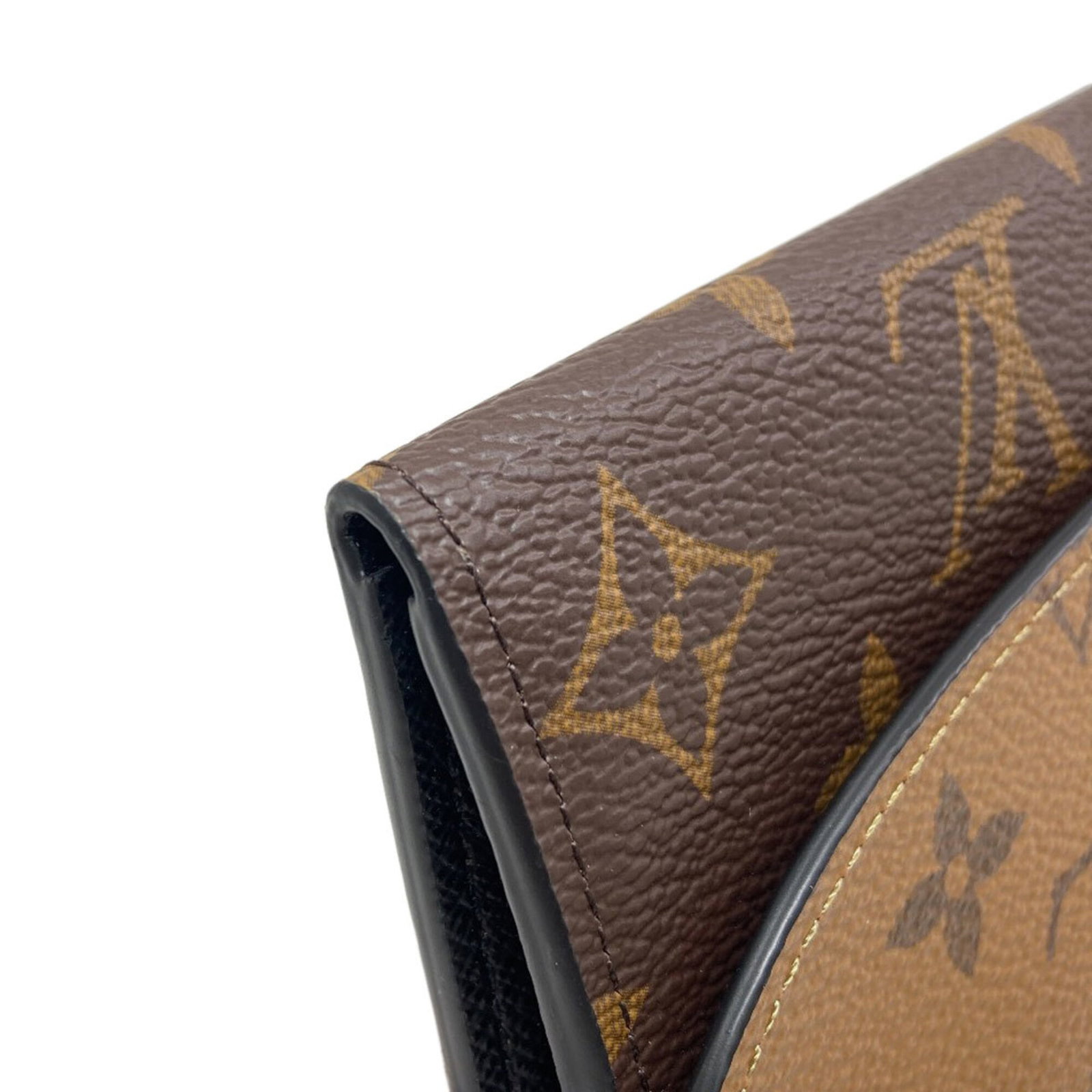 Long Wallet Bi Fold Monogram Louis Vuitton Reverse - 17