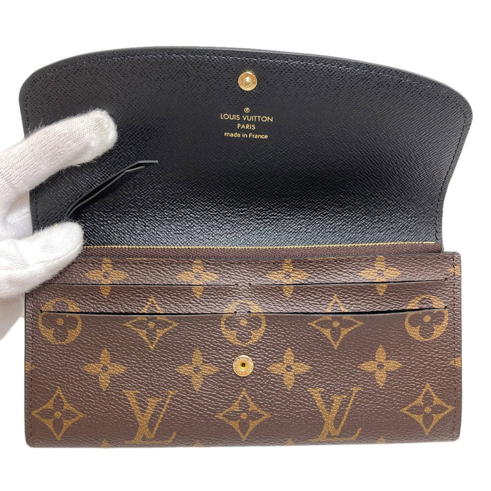 Long Wallet Bi Fold Monogram Louis Vuitton Reverse - 4