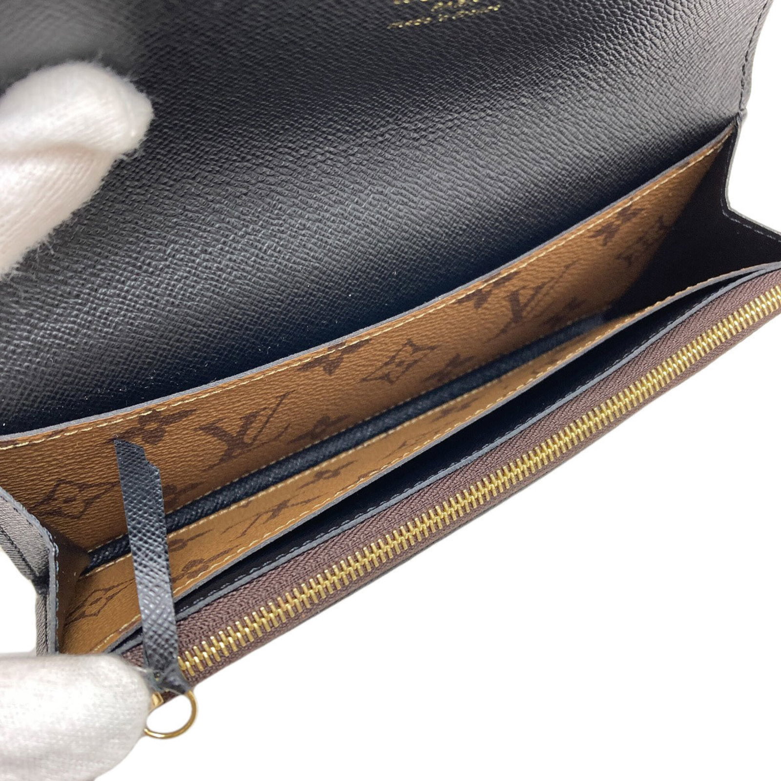 Long Wallet Bi Fold Monogram Louis Vuitton Reverse - 5