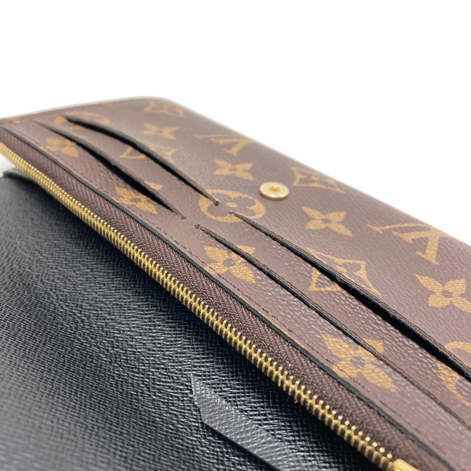 Long Wallet Bi Fold Monogram Louis Vuitton Reverse - 8