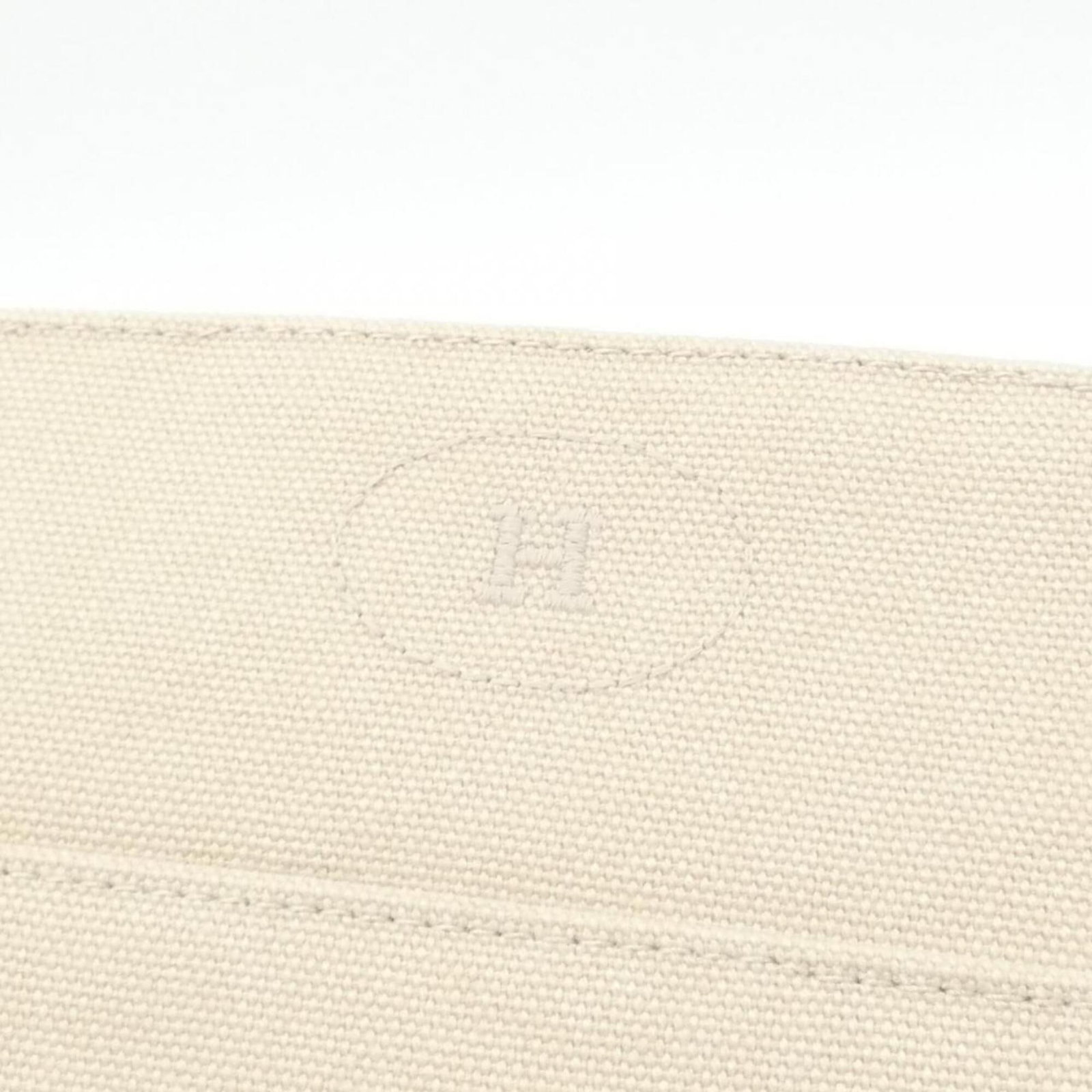 Handbag Canvas Pouch Hermes - 4