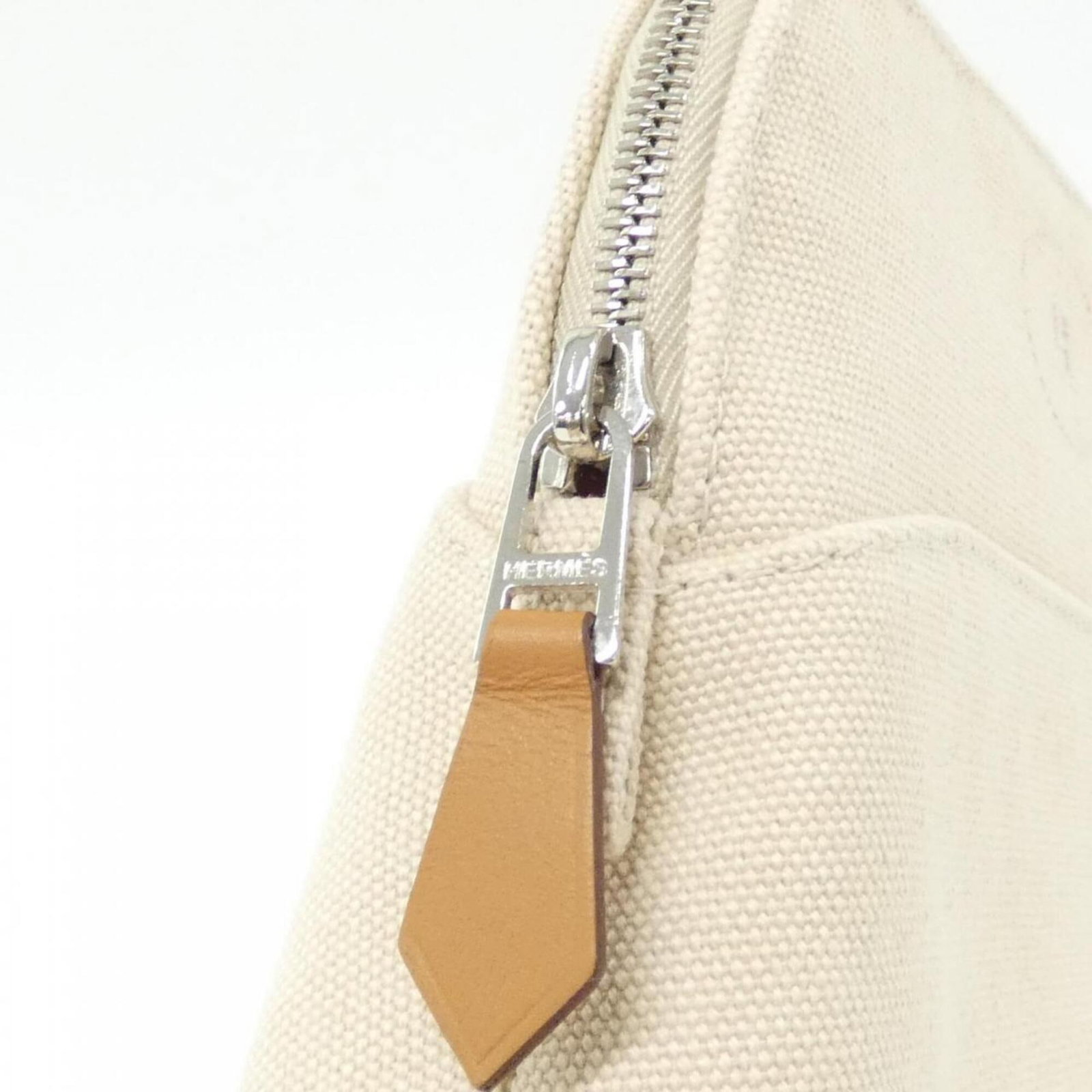 Handbag Canvas Pouch Hermes - 5