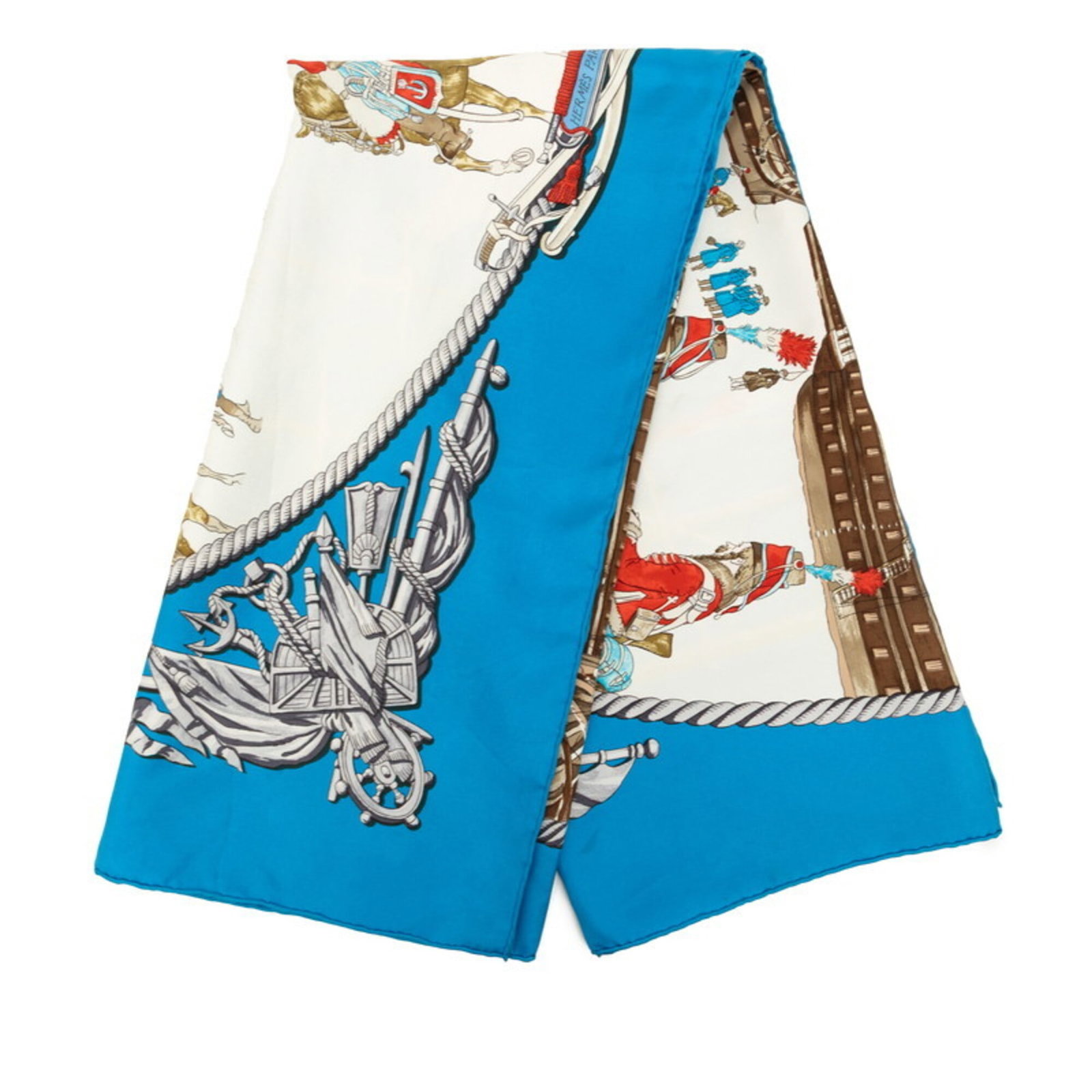 Silk Hermes Scarf - 2
