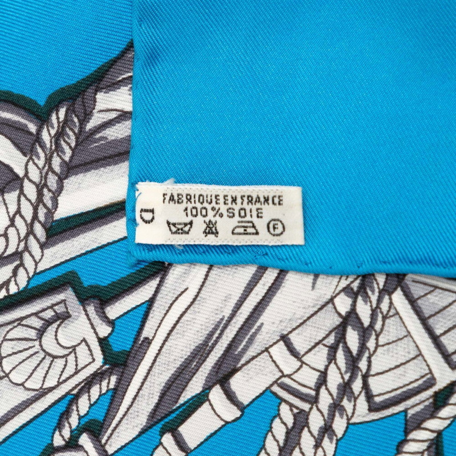 Silk Hermes Scarf - 7
