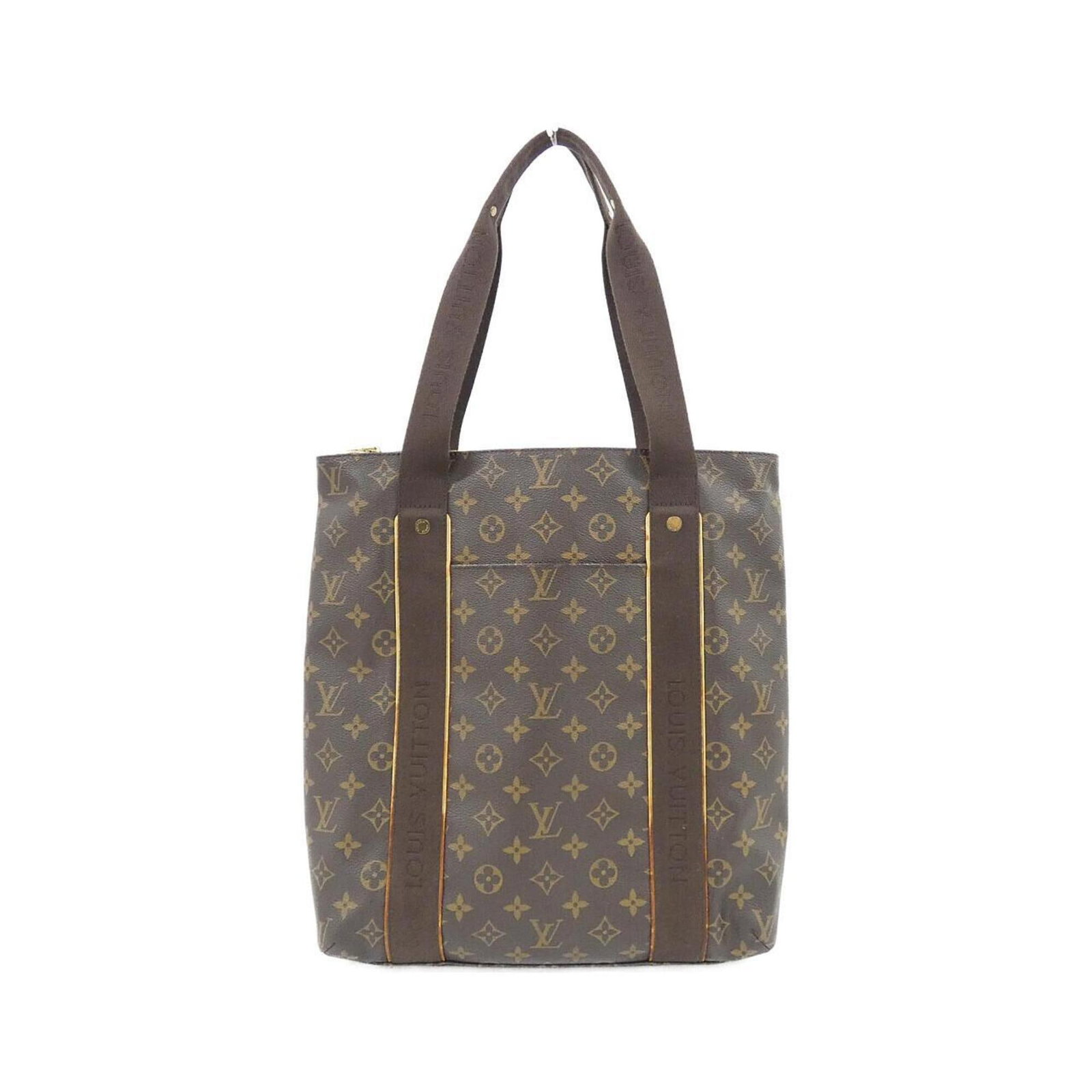 Louis Vuitton Handbag Coated Canvas: Louis Vuitton Handbag Coated Canvas Coated canvas construction provides a durable and stylish finish for this Louis Vuitton handbag. The marron color and gold hardware add a touch of sophistication, w