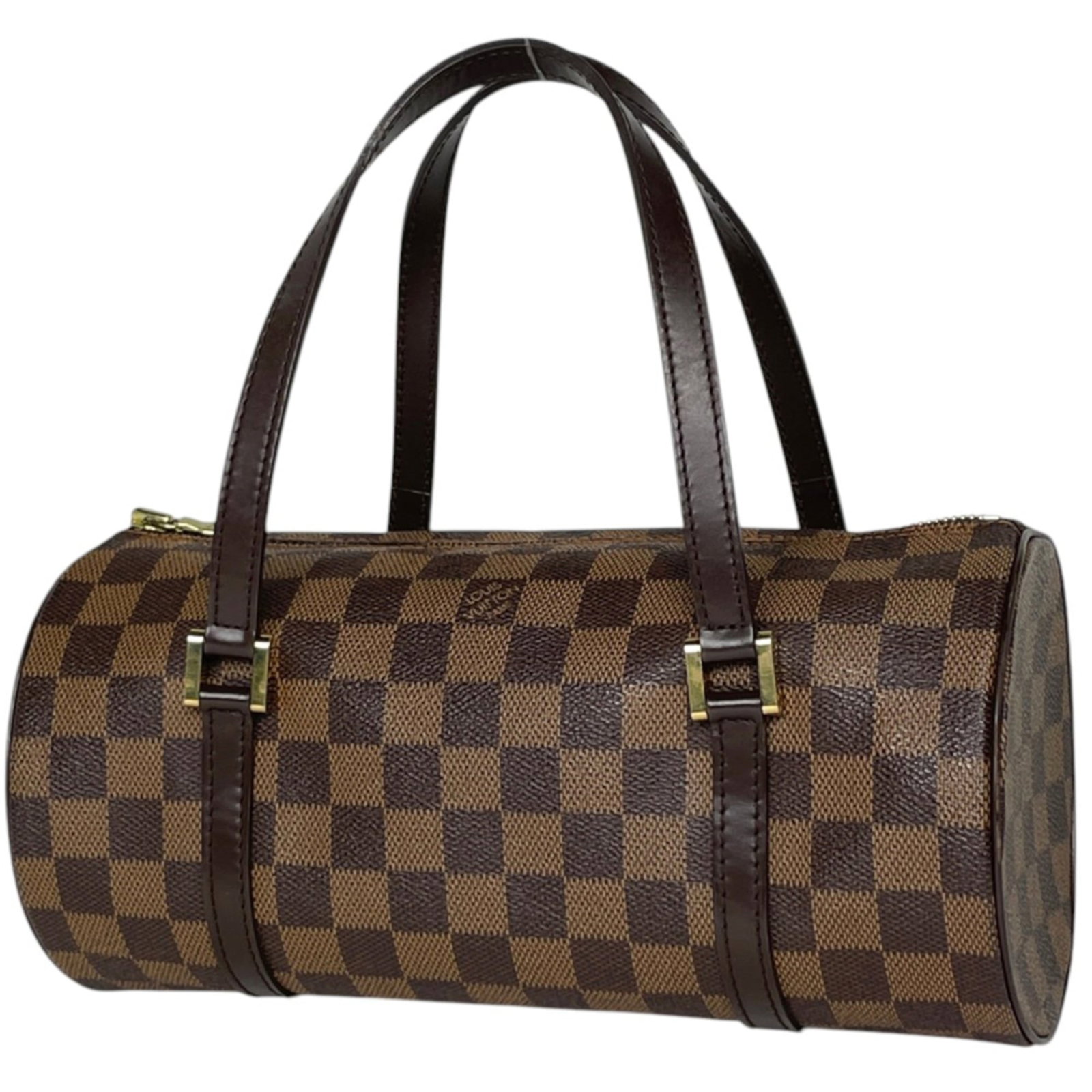 Damier Canvas Handbag Louis Vuitton: Damier Canvas Handbag Louis Vuitton Damier Canvas Handbag Louis Vuitton is a classic women's handbag made from high-quality Damier Canvas material. Measuring 15cm x 30cm x 15cm, it features a