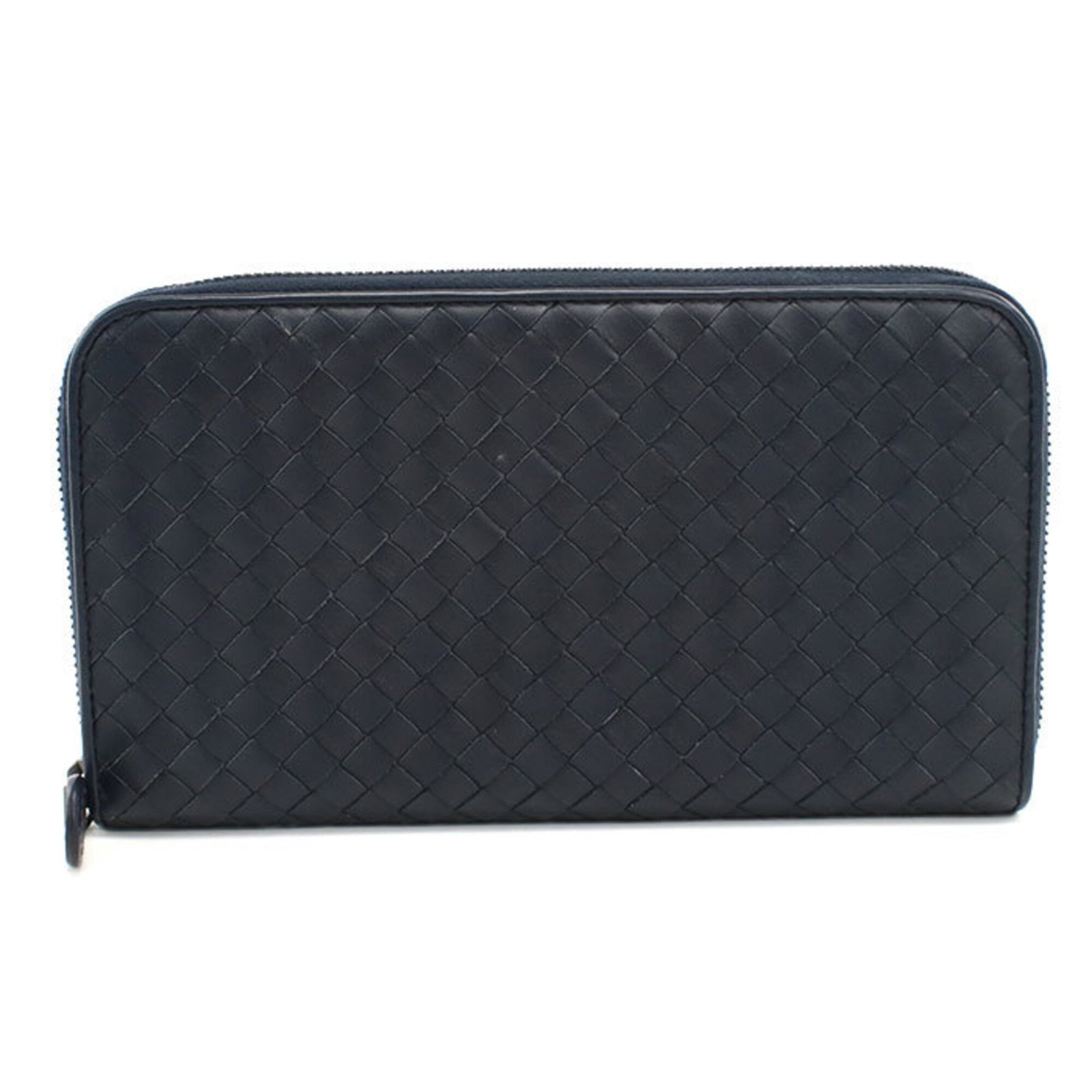 Bottega Veneta Long Wallet (Bi-Fold) Leather: Bottega Veneta Long Wallet (Bi-Fold) Leather Bottega Veneta Long Wallet (Bi-Fold) Leather is a classic bi-fold wallet made from high-quality leather, measuring 12cm x 21cm x 2.5cm. Its navy color and