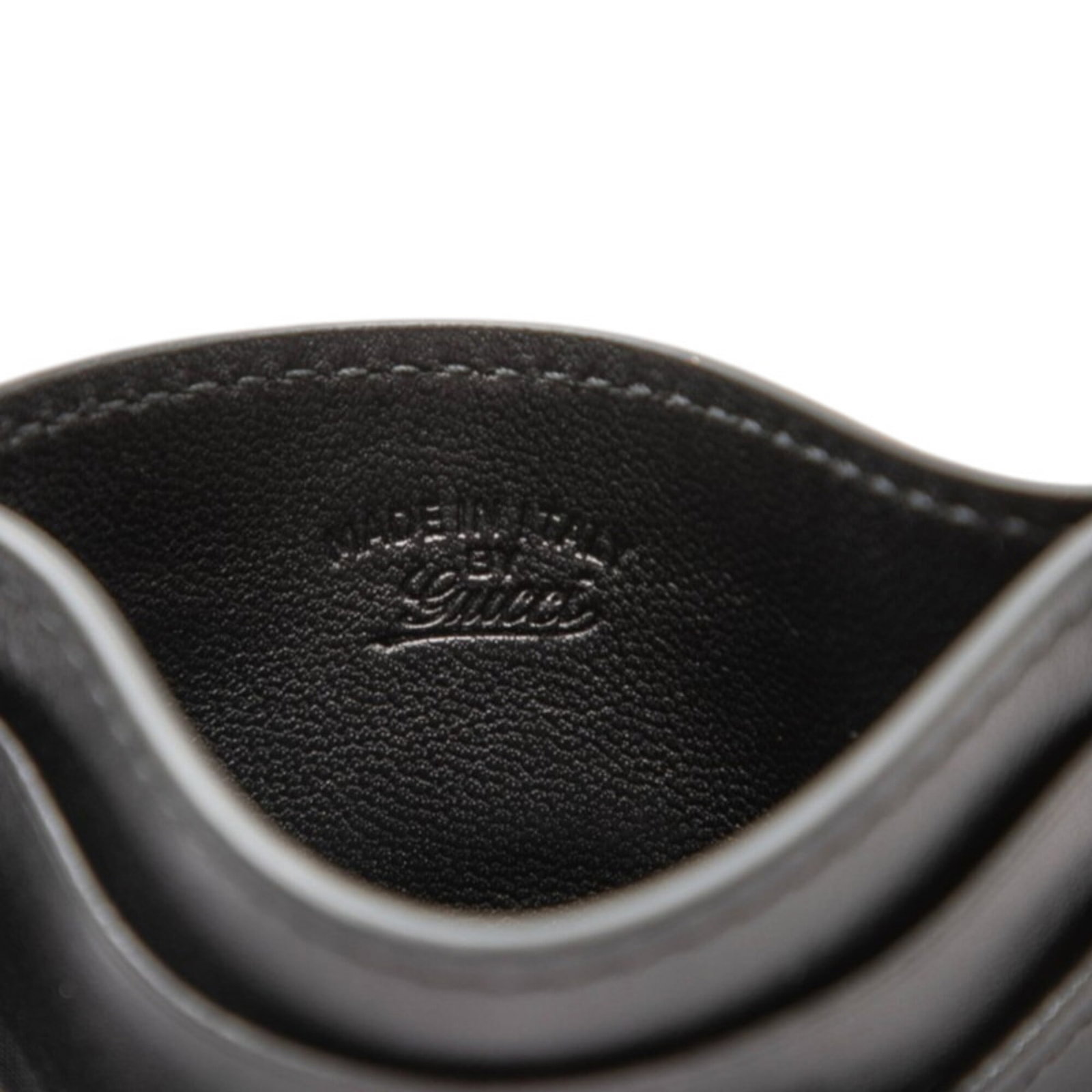 Case Card Leather Gucci - 5